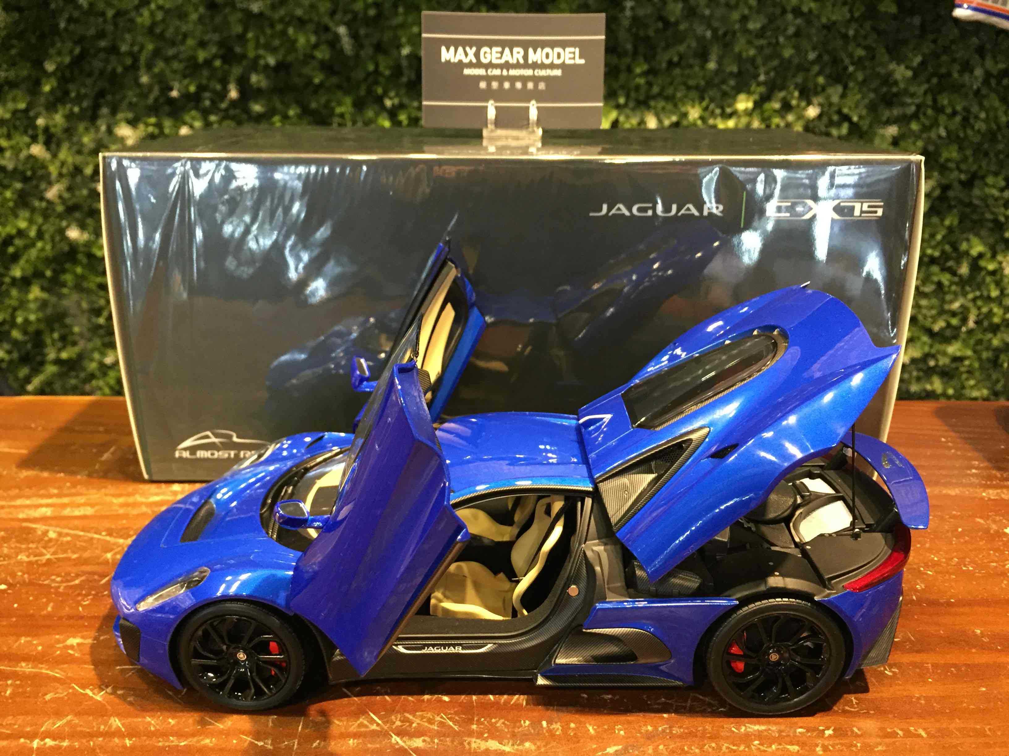 1/18 Almost Real Jaguar C-X75 2013 Blue Metallic 810606【MGM】