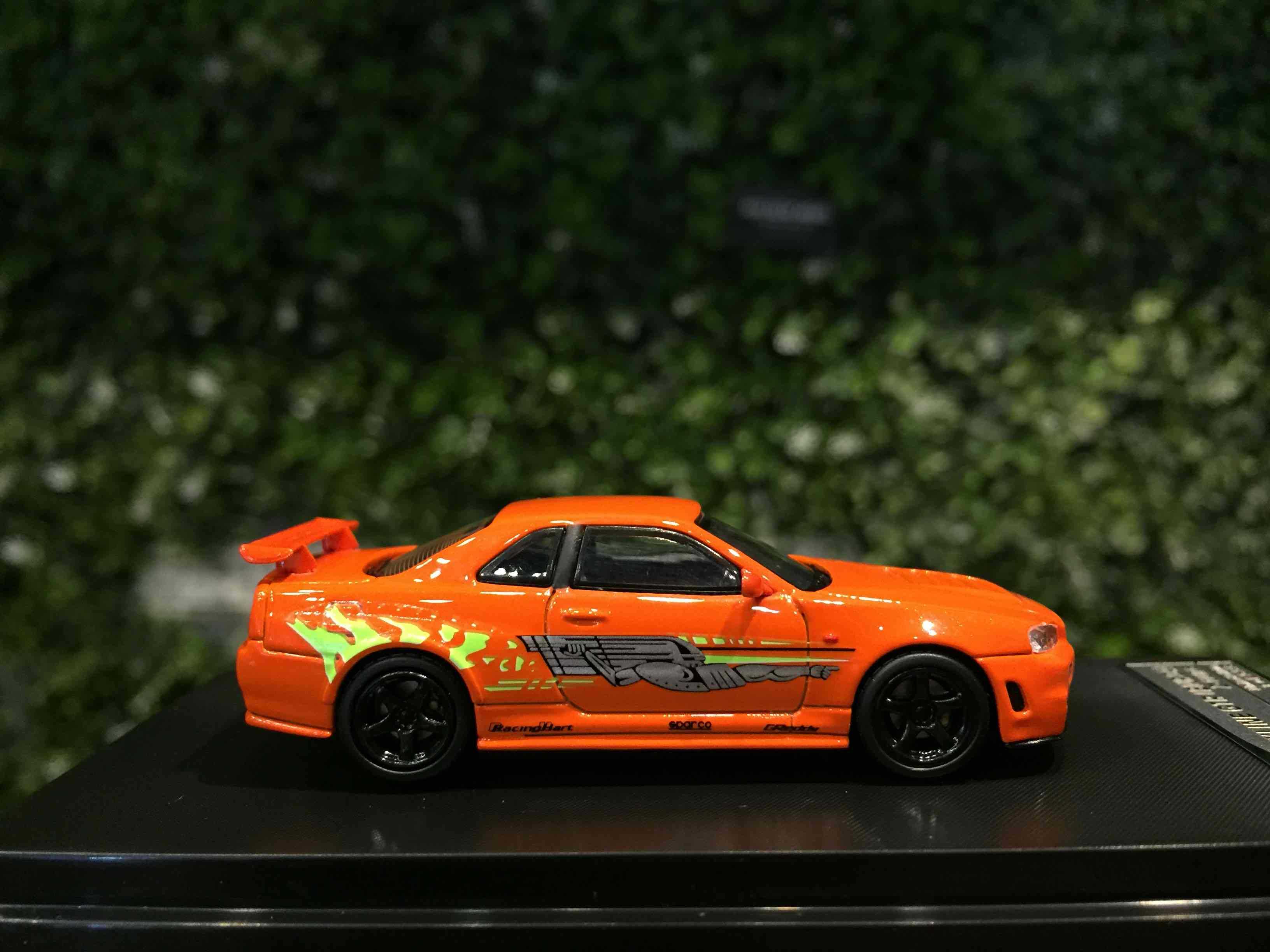 1/64 StreetWeapon Nissan Skyline GTR R34 Fast \u0026 Furios【MGM】