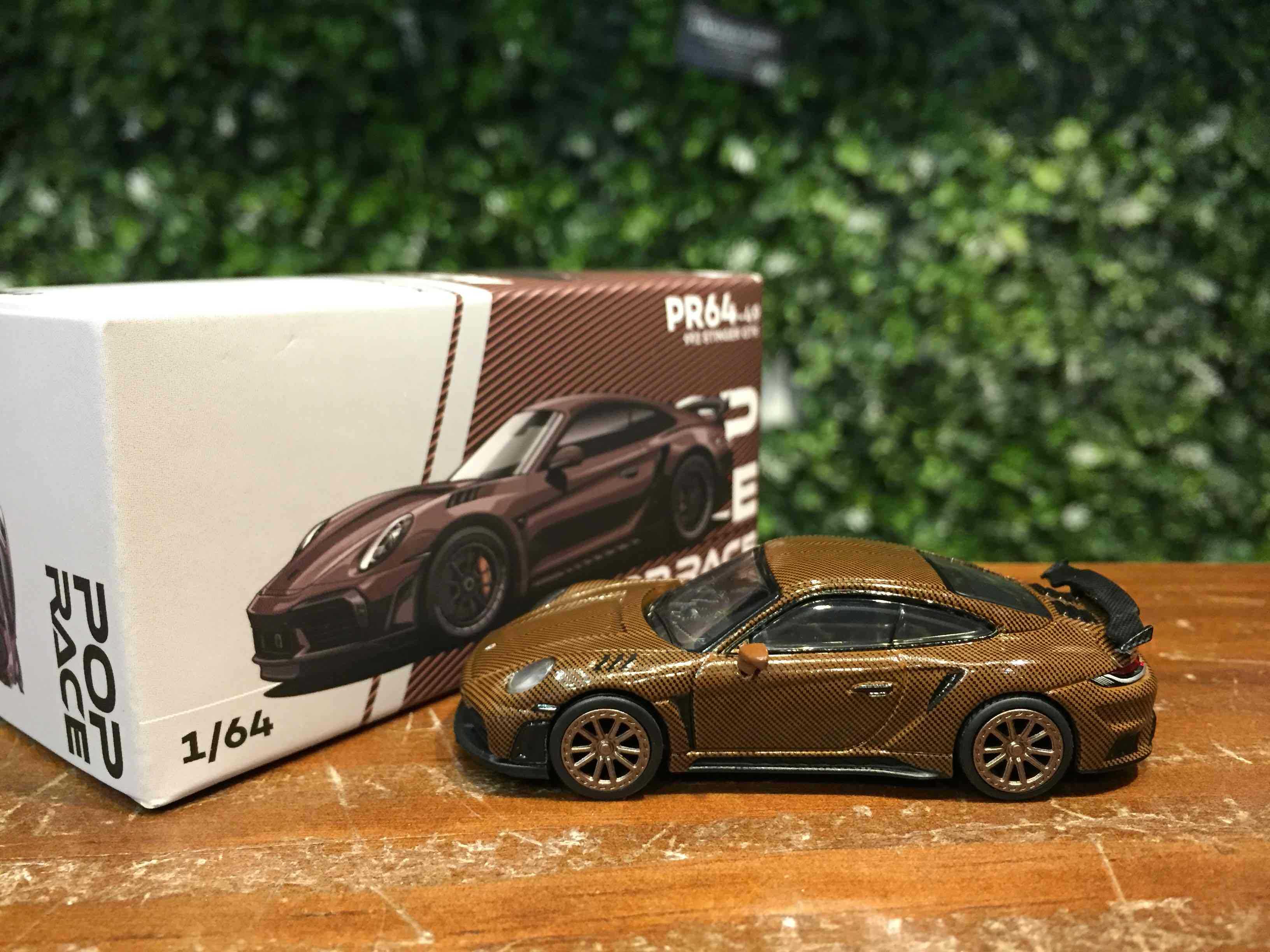 1/64 POPRACE Porsche 911 (992) Stinger GTR PR640049【MGM】