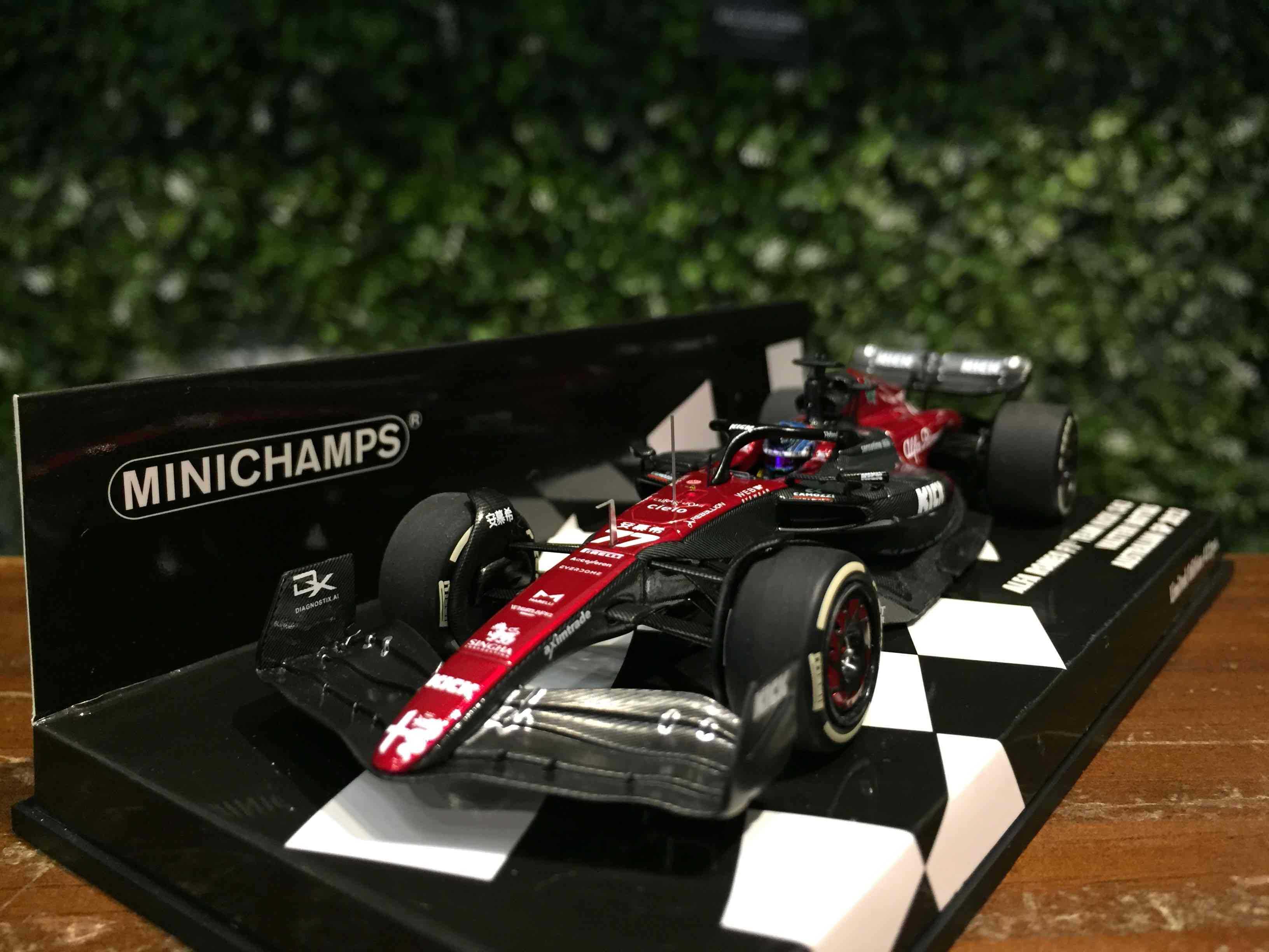 1/43 Minichamps Alfa Romeo C43 ValtteriBottas 417230177【MGM】