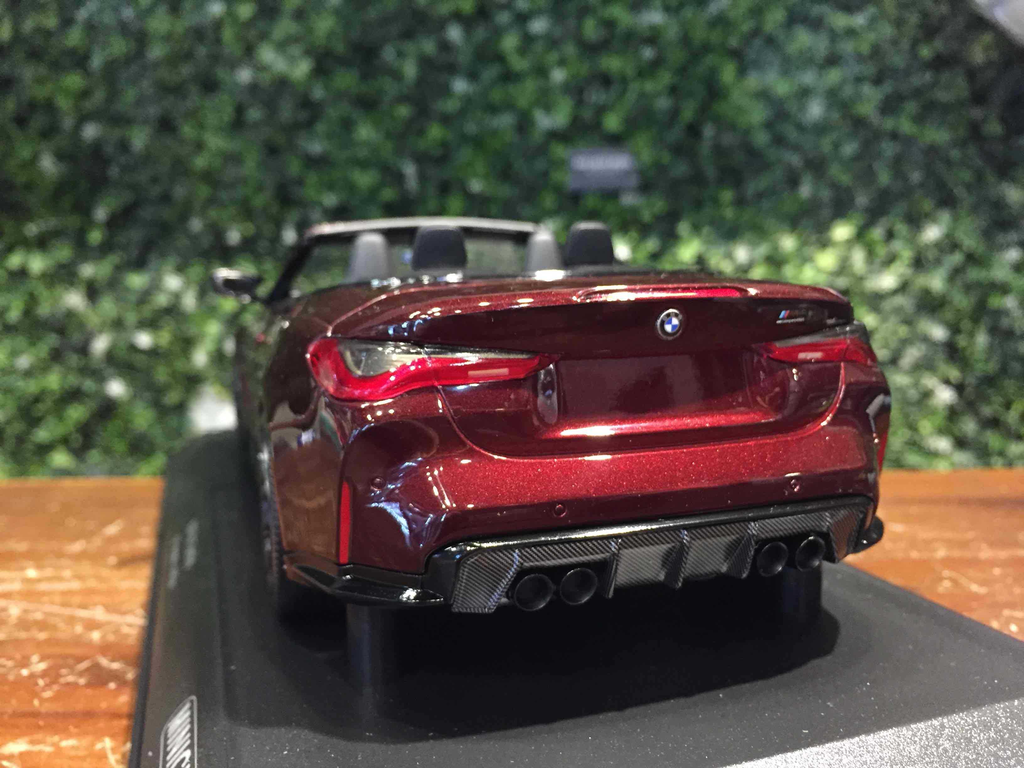 1/18 Minichamps BMW M4 Cabriolet 2020 Red 155021032【MGM】