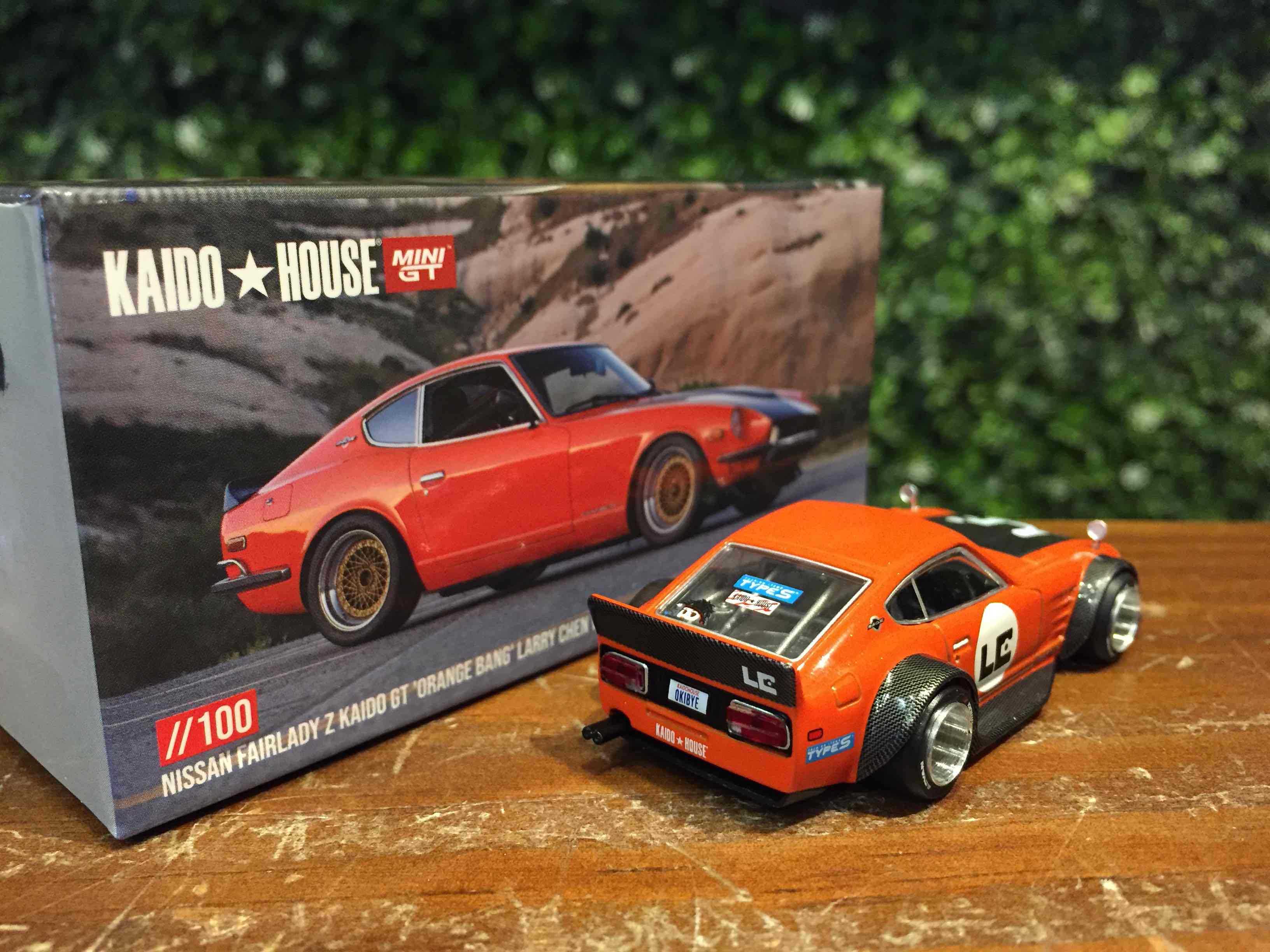 1/64 MiniGT Nissan Fairlady Z Kaido GT Orange KHMG100【MGM】