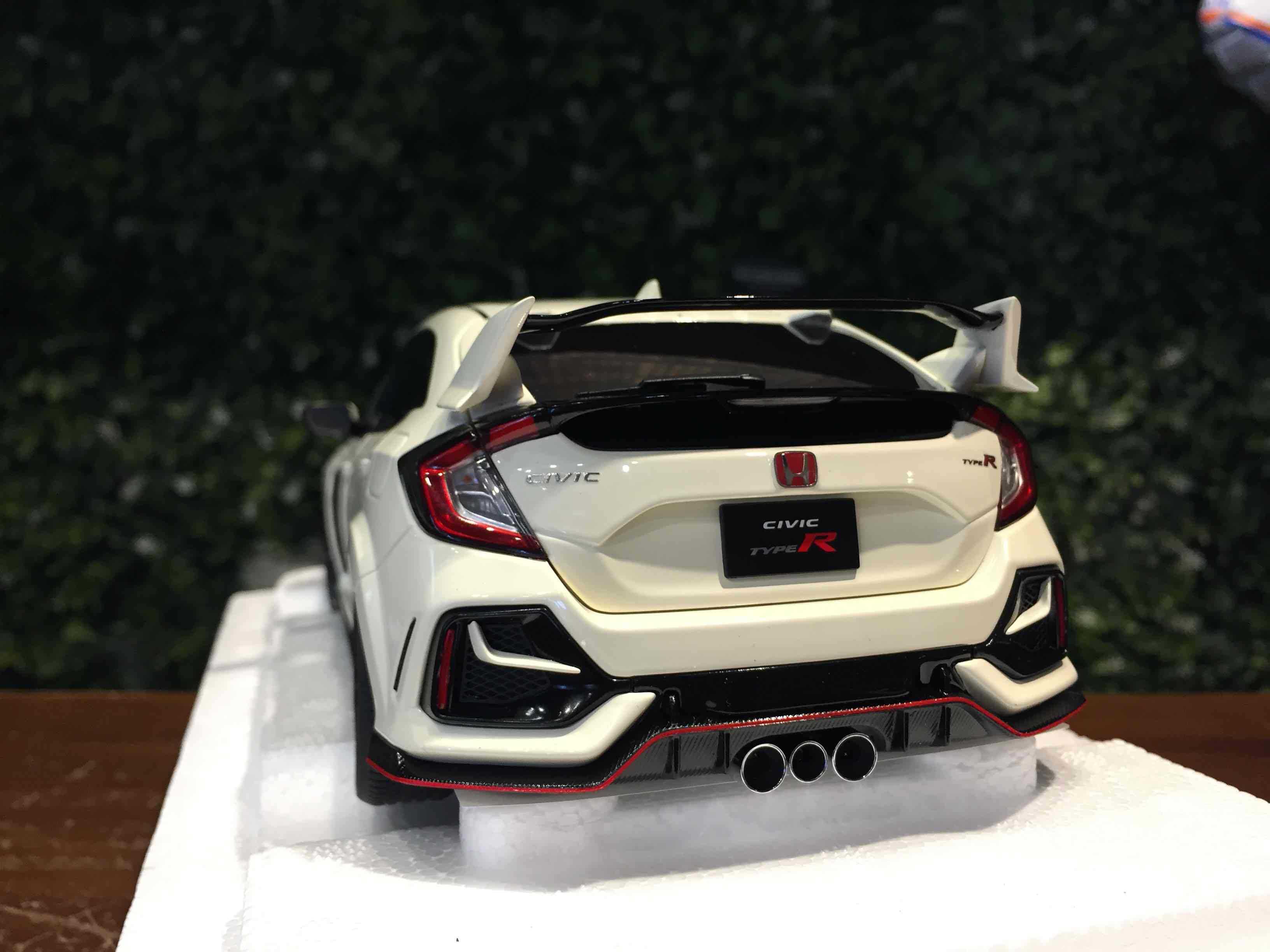 1/18 AUTOart Honda Civic Type R (FK8) 2021 White 73220【MGM】