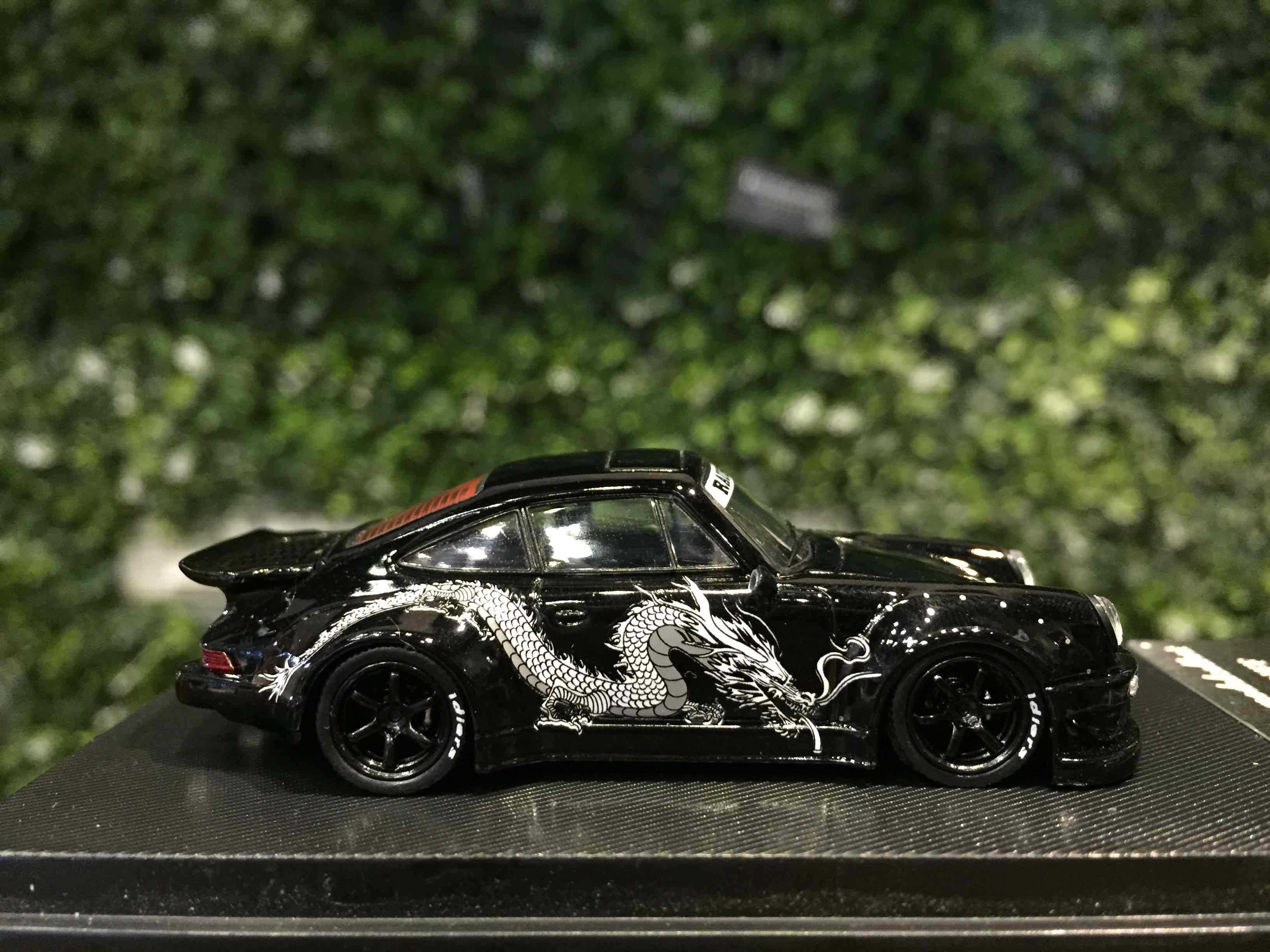 1/64 MC Porsche RWB 930 Ducktail Black MC640007G【MGM】