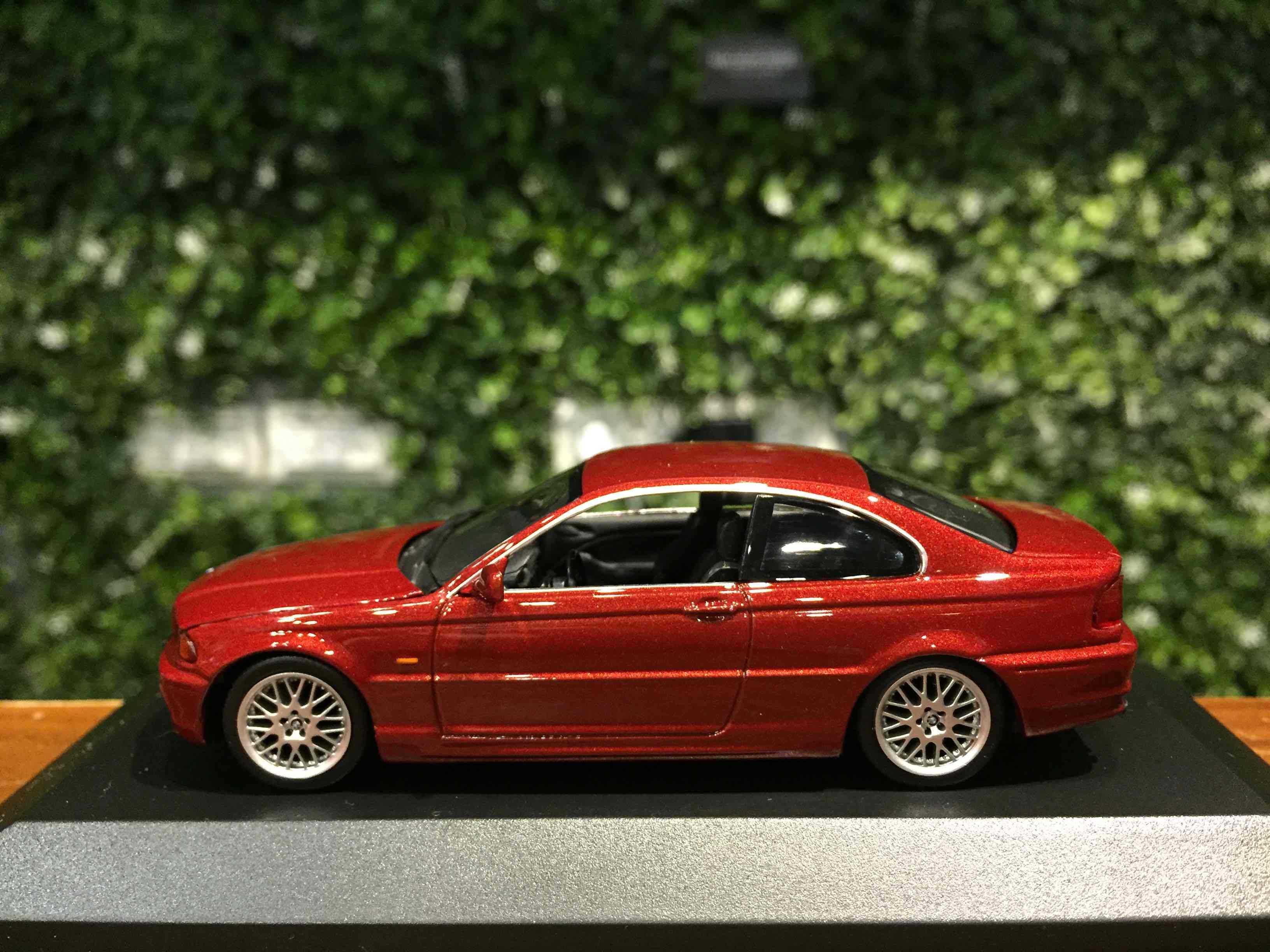 1/43 Minichamps BMW 3-Series (E46) 1999 Red 940028320【MGM】