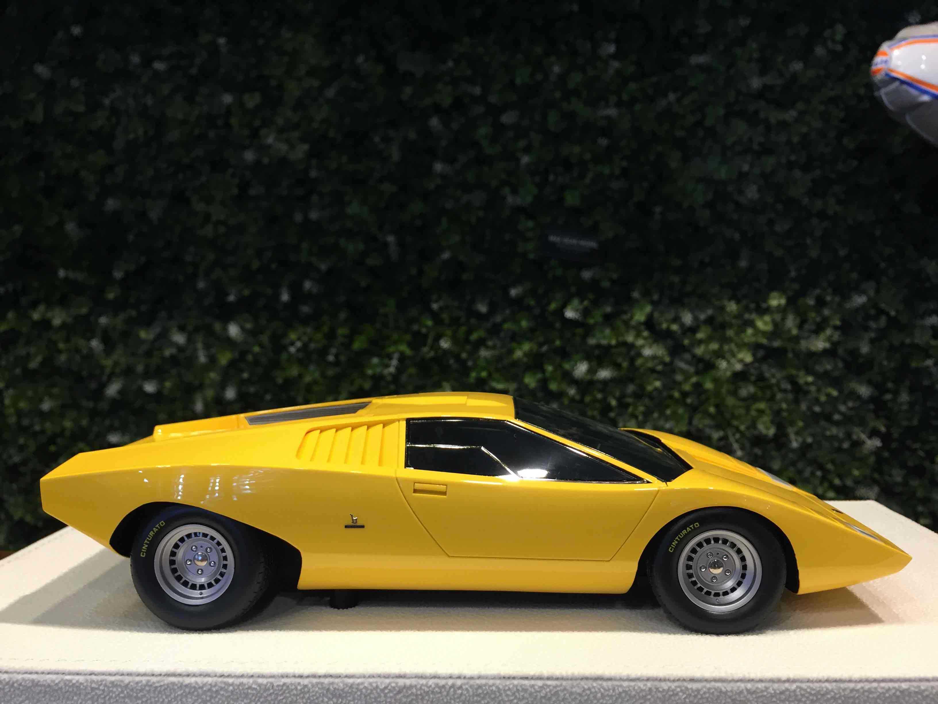 1/18 MakeUp Lamborghini Countach LP500 Bertone EML131A【MGM】