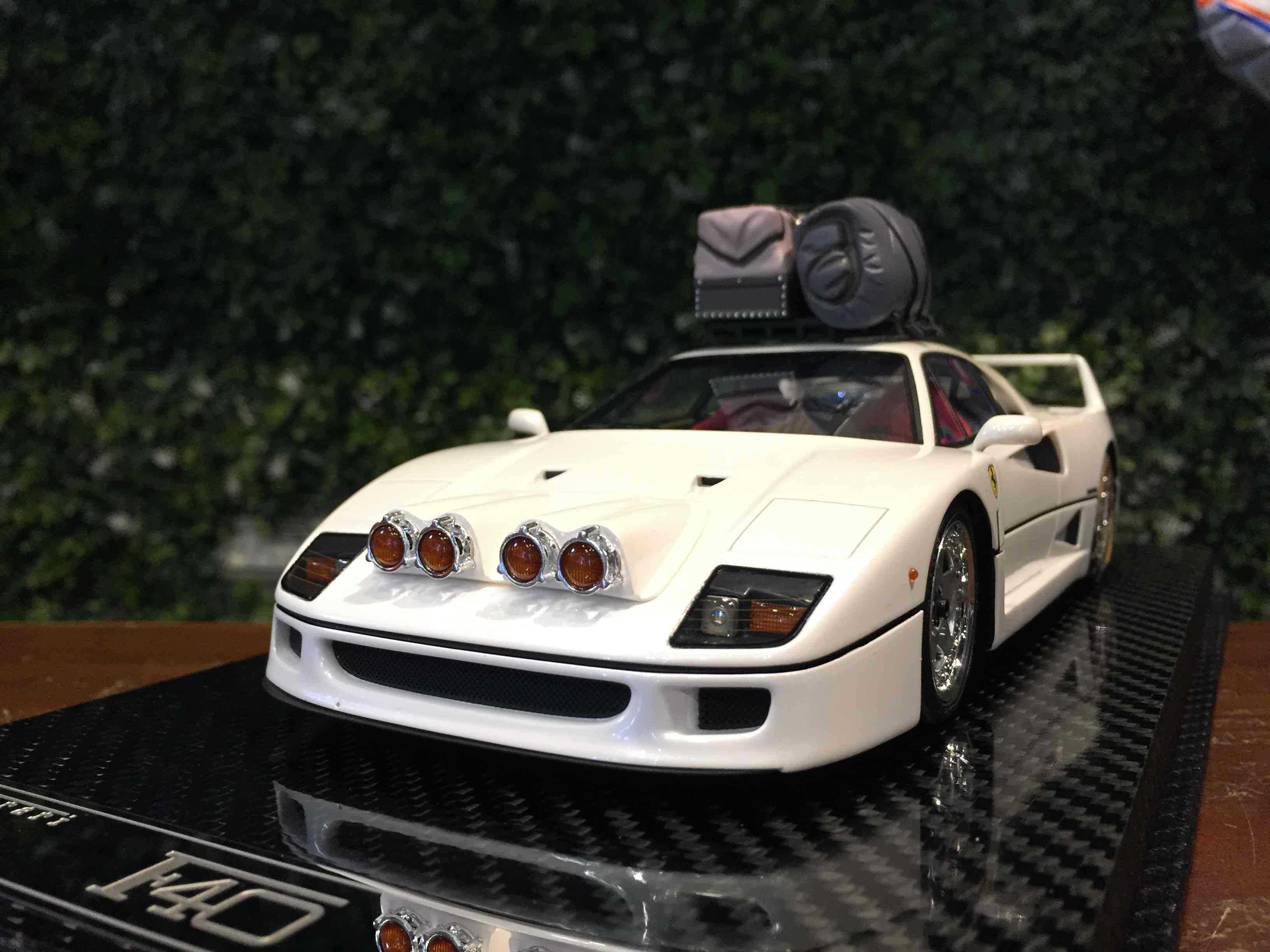 1/18 VIP Model Ferrari F40 Snow Drifting White VIP180512【MGM