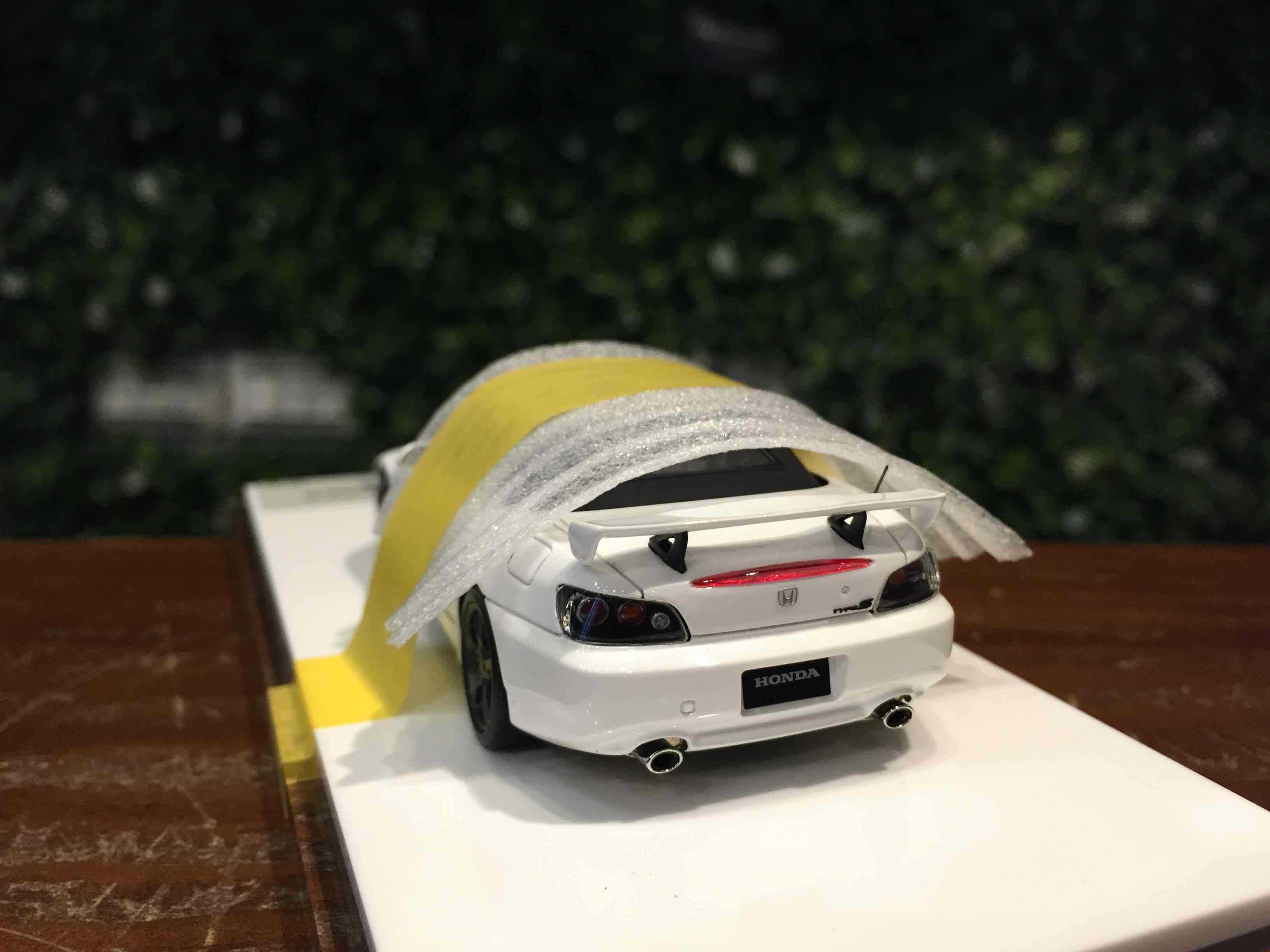 1/43 MakeUp Honda S2000 Type S 2007 White EM678I【MGM】