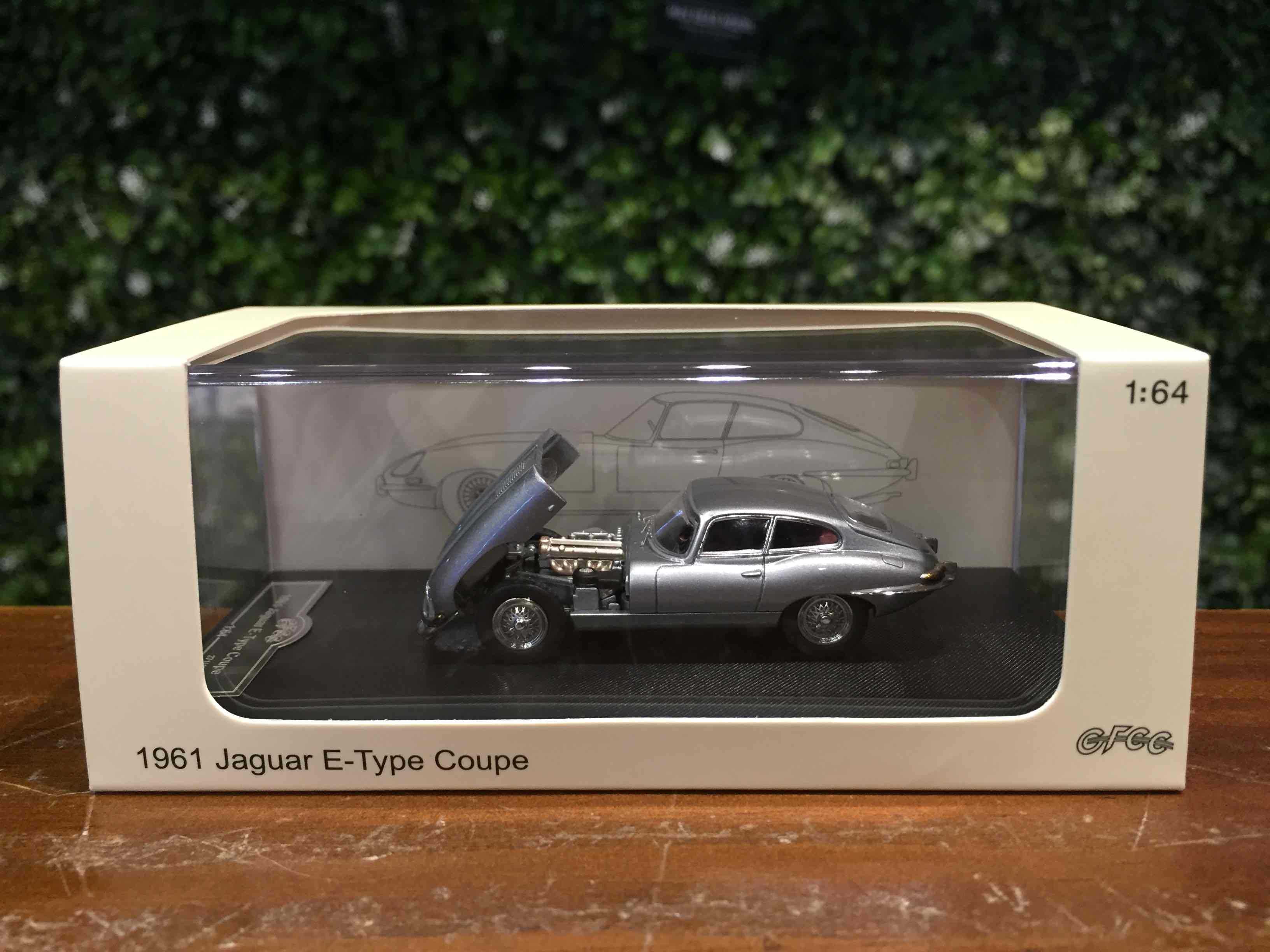 1/64 GFCC Jaguar E-Type 1961 Coupe Iron Grey【MGM】