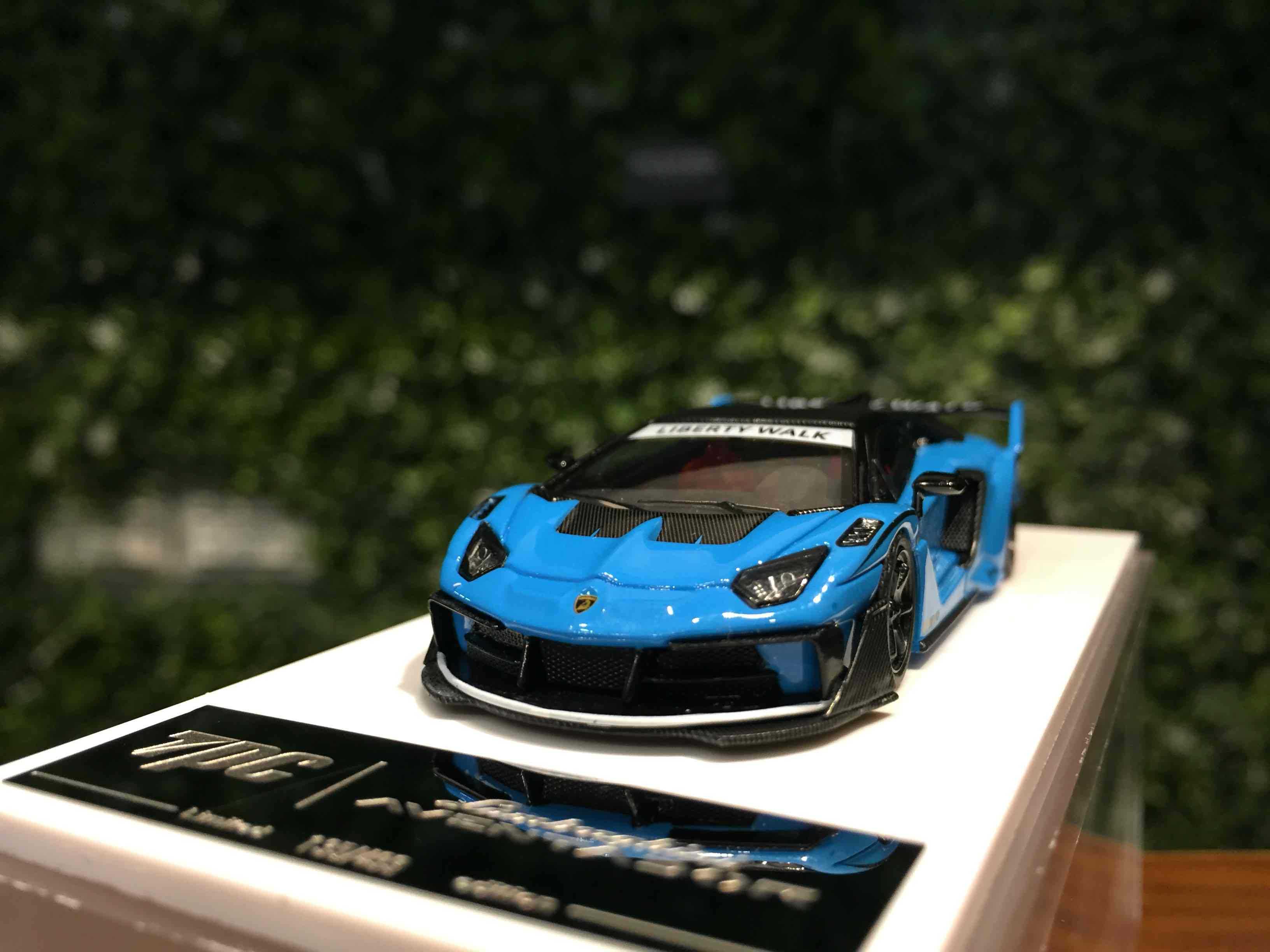 1/64 TPC LBWK Aventador GT EVO Baby Blue【MGM】