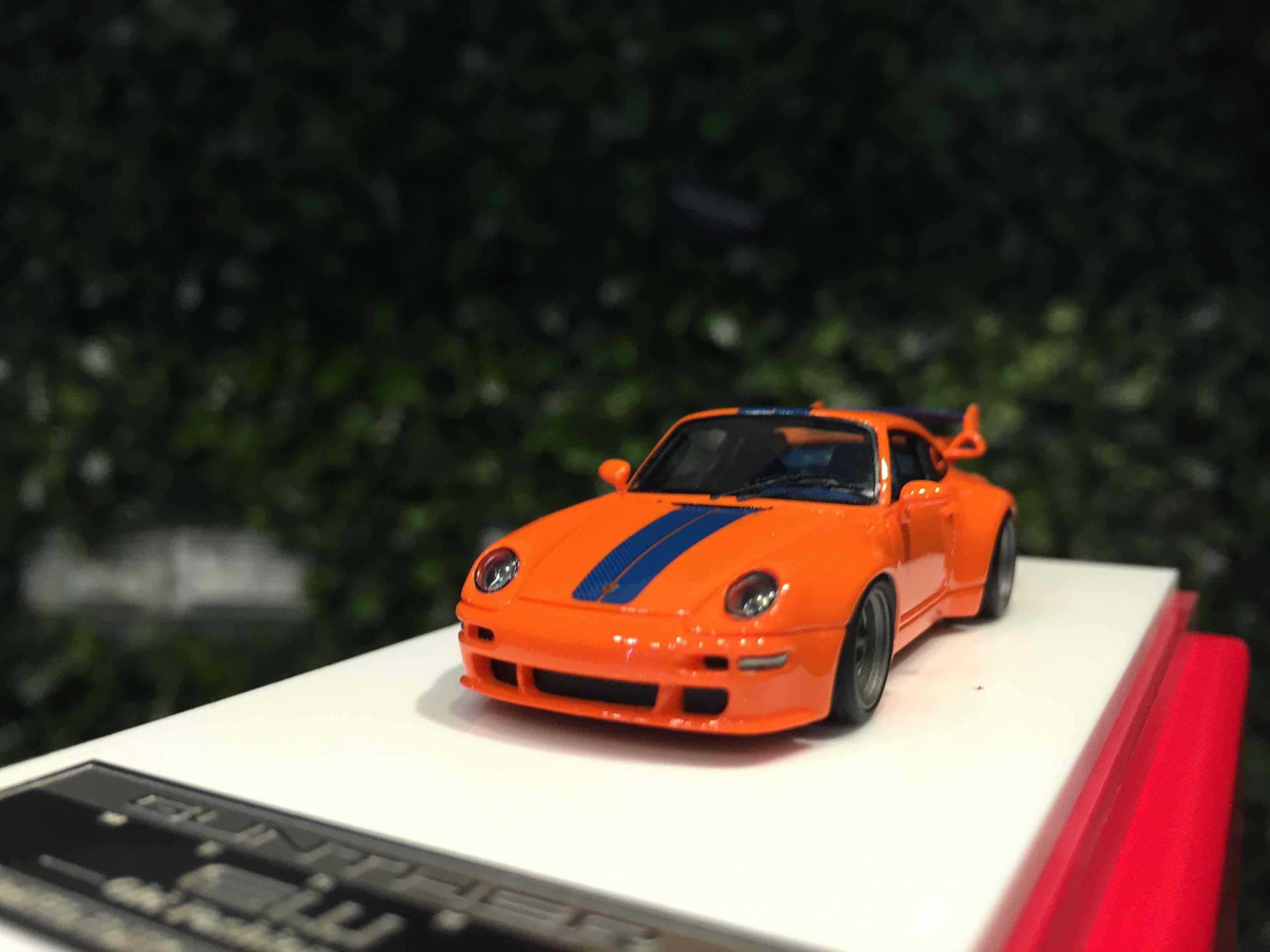 1/64 SCM Gunther Werks 400R Porsche 993 Orange SCM02W2【MGM】