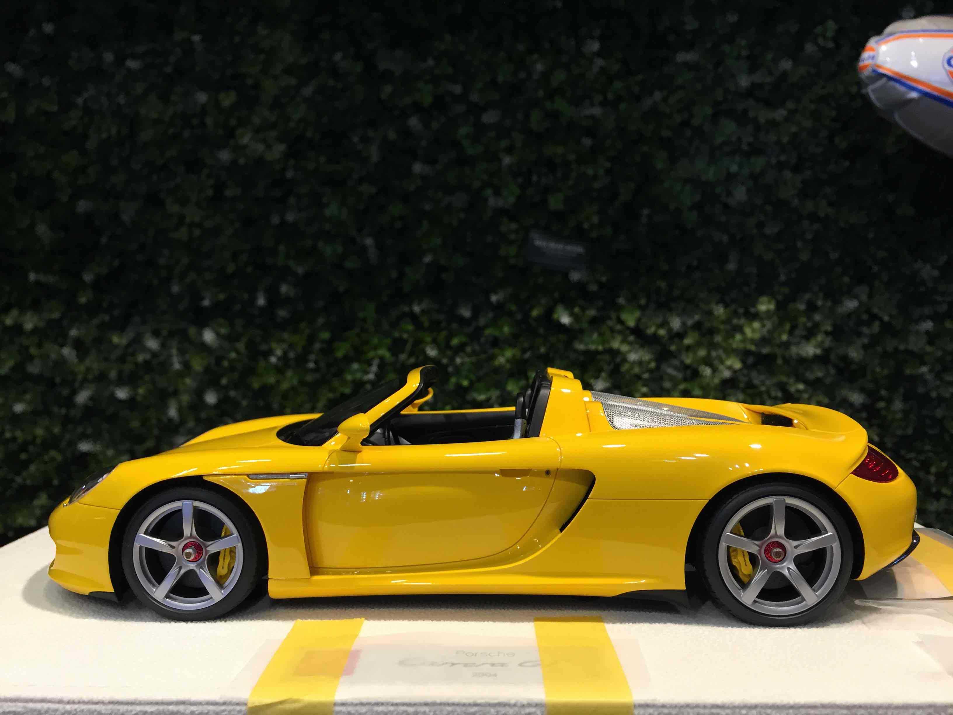 1/18 MakeUp Porsche Carrera GT 2004 GT Yellow EML070D【MGM】 - Max Gear ...