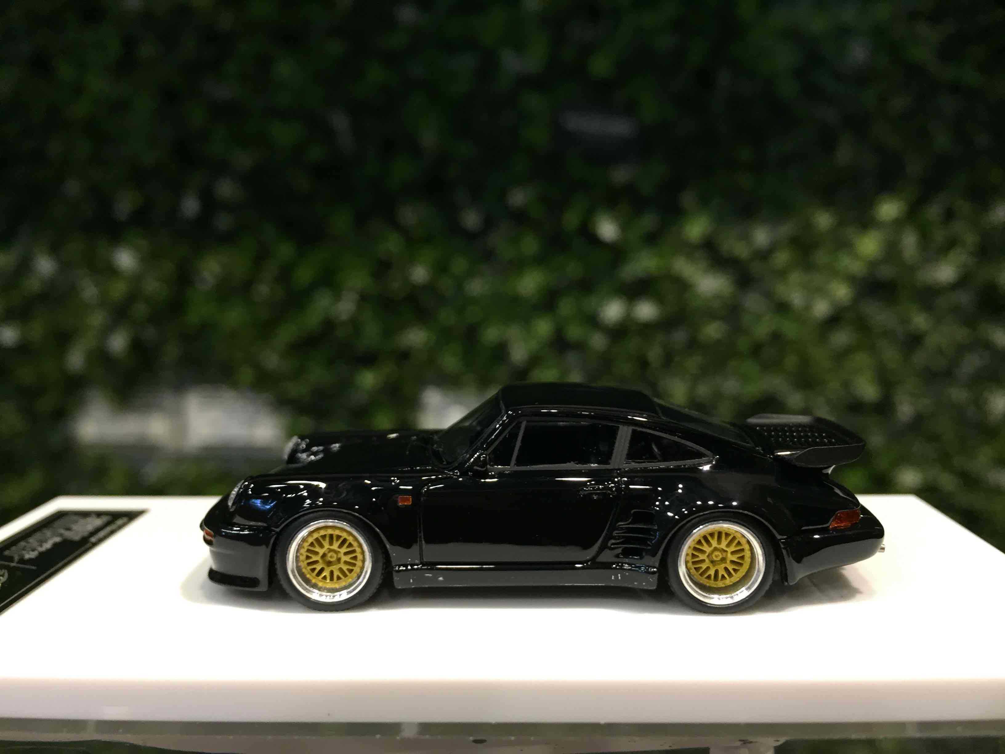 1/64 CarsLounge Porsche 911 (930) Turbo 灣岸Black Bird【MGM 