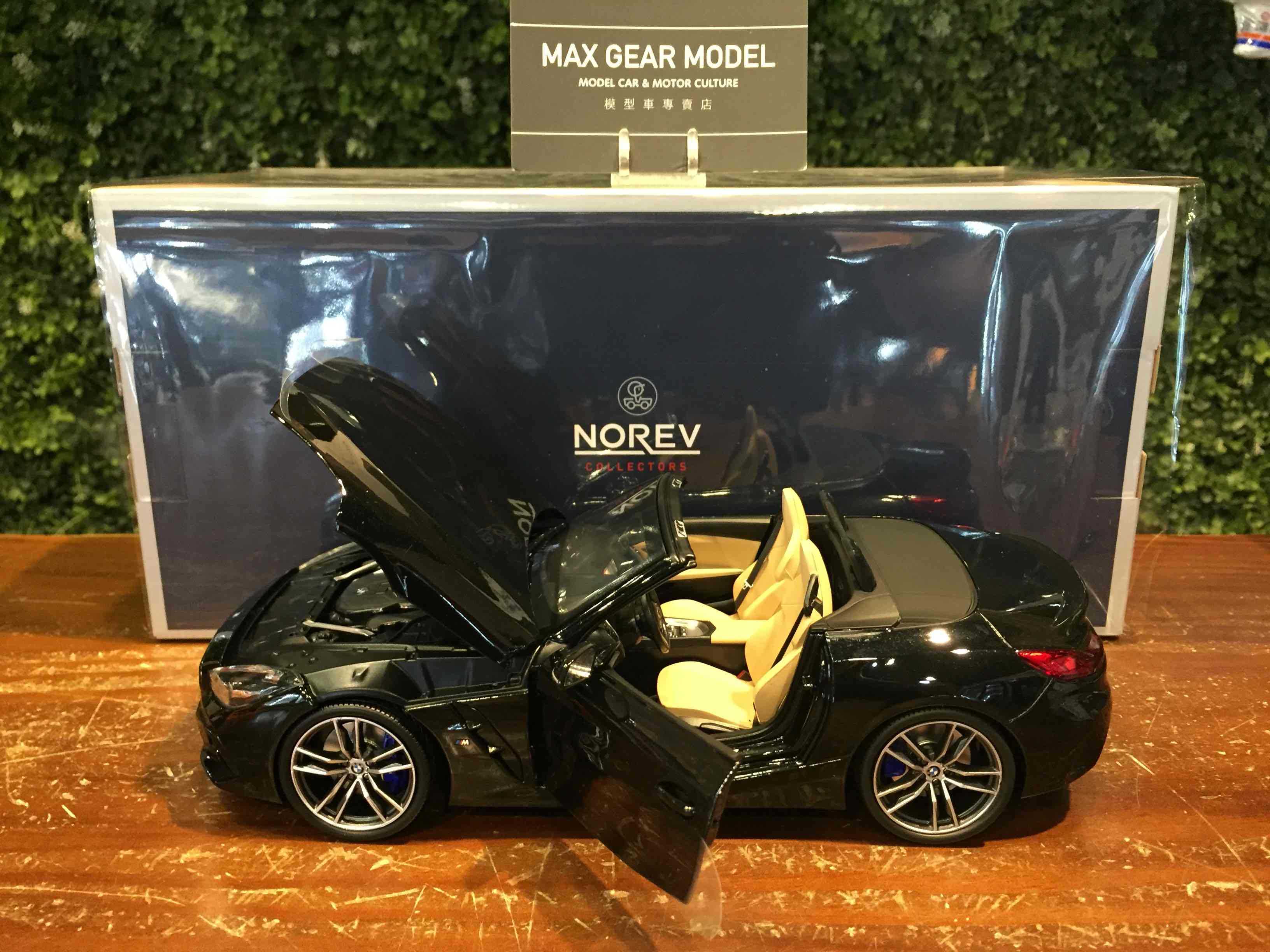 1/18 Norev BMW Z4 2019 Black Metallic 183272【MGM】