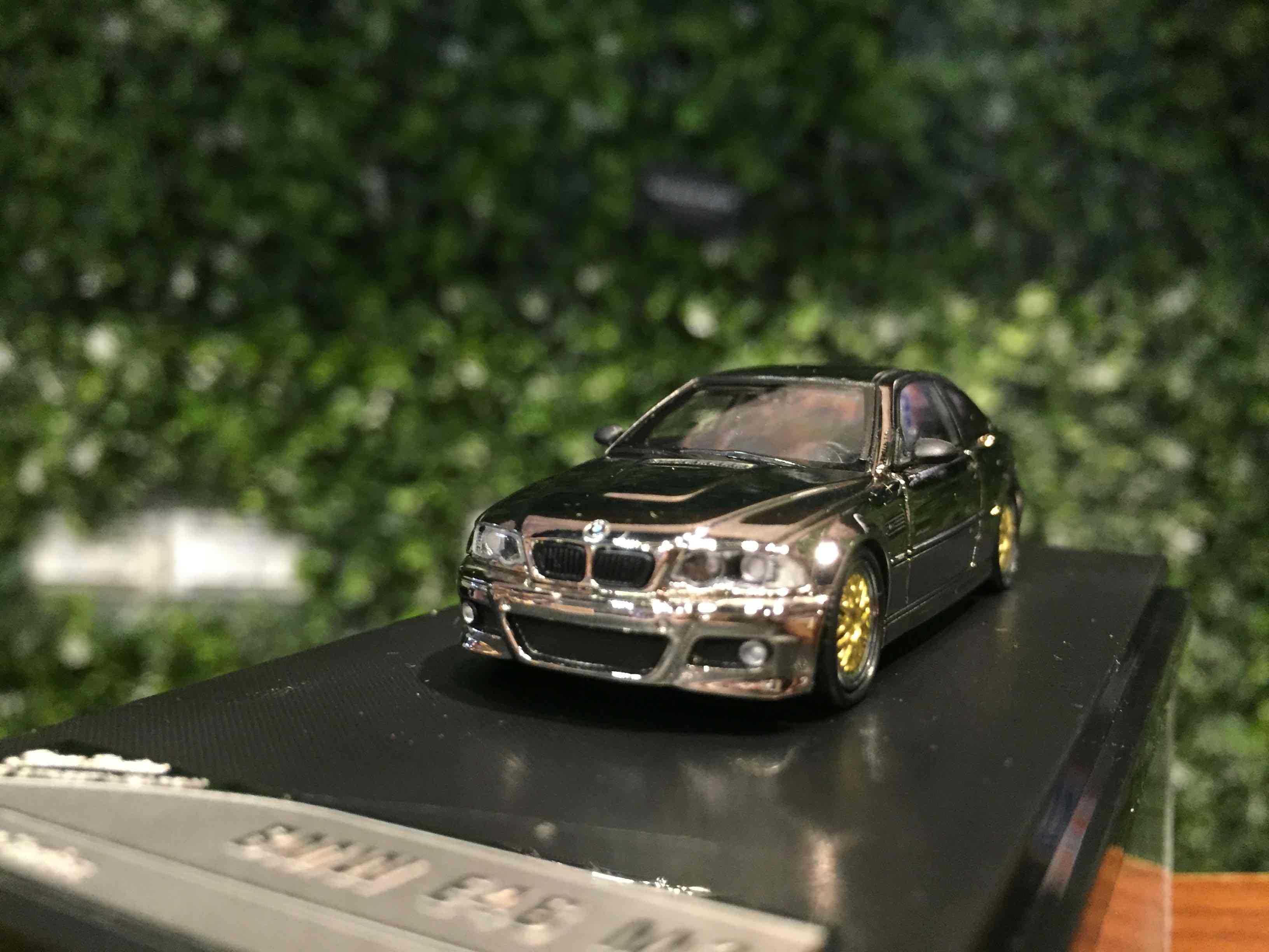 1/64 StanceHunter BMW E46 M3 Chrome【MGM】