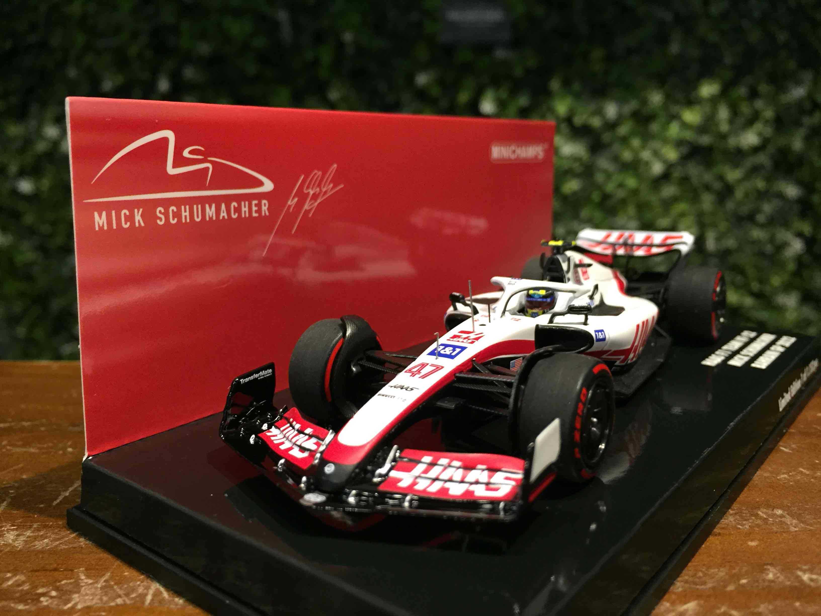 1/43 Minichamps HAAS F1 VF22 Mick Schumacher 417220147【MGM】