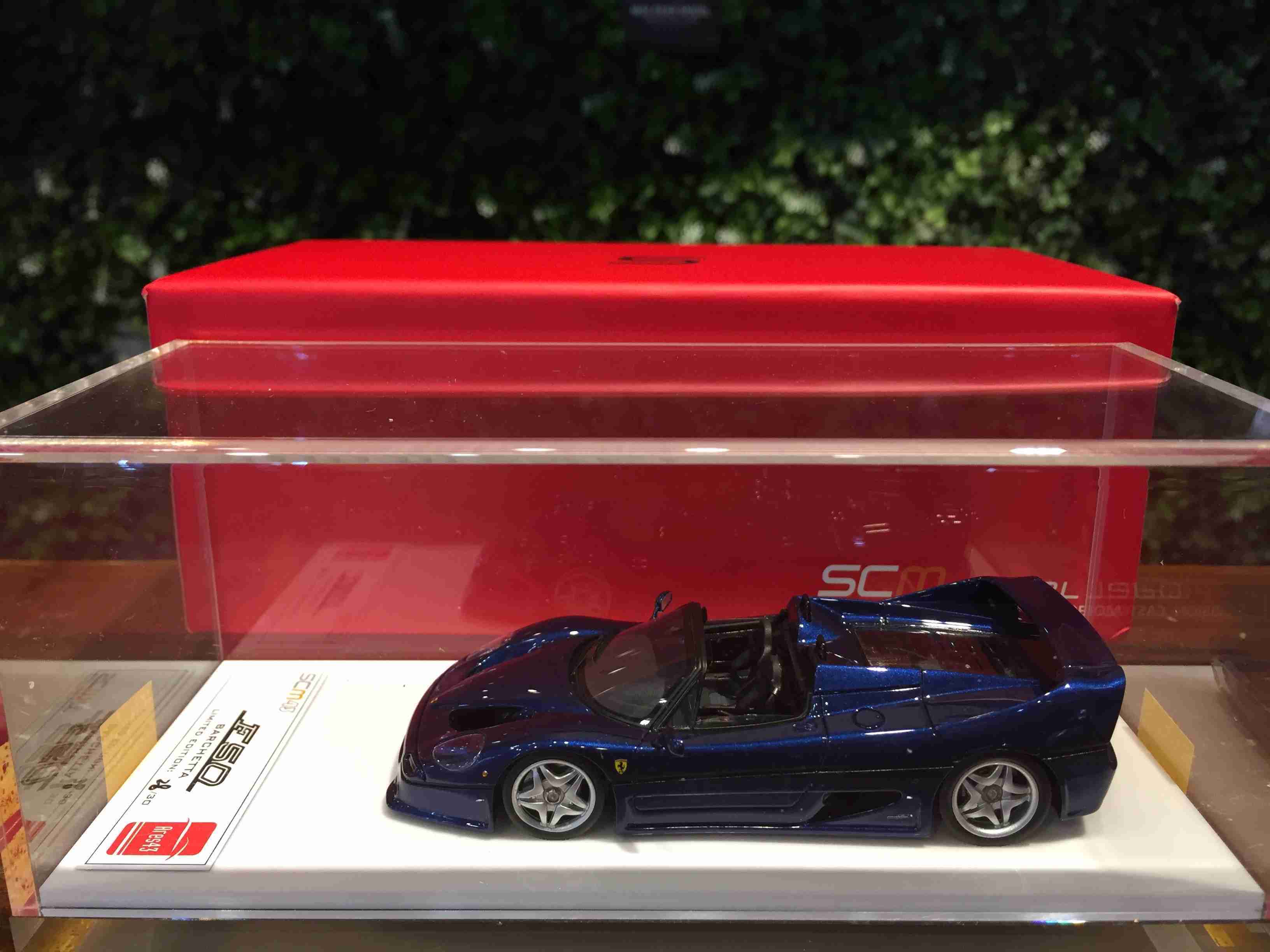 1/43 SCM Ferrari F50 Barchetta Dark Blue CM609F【MGM】 - Max Gear