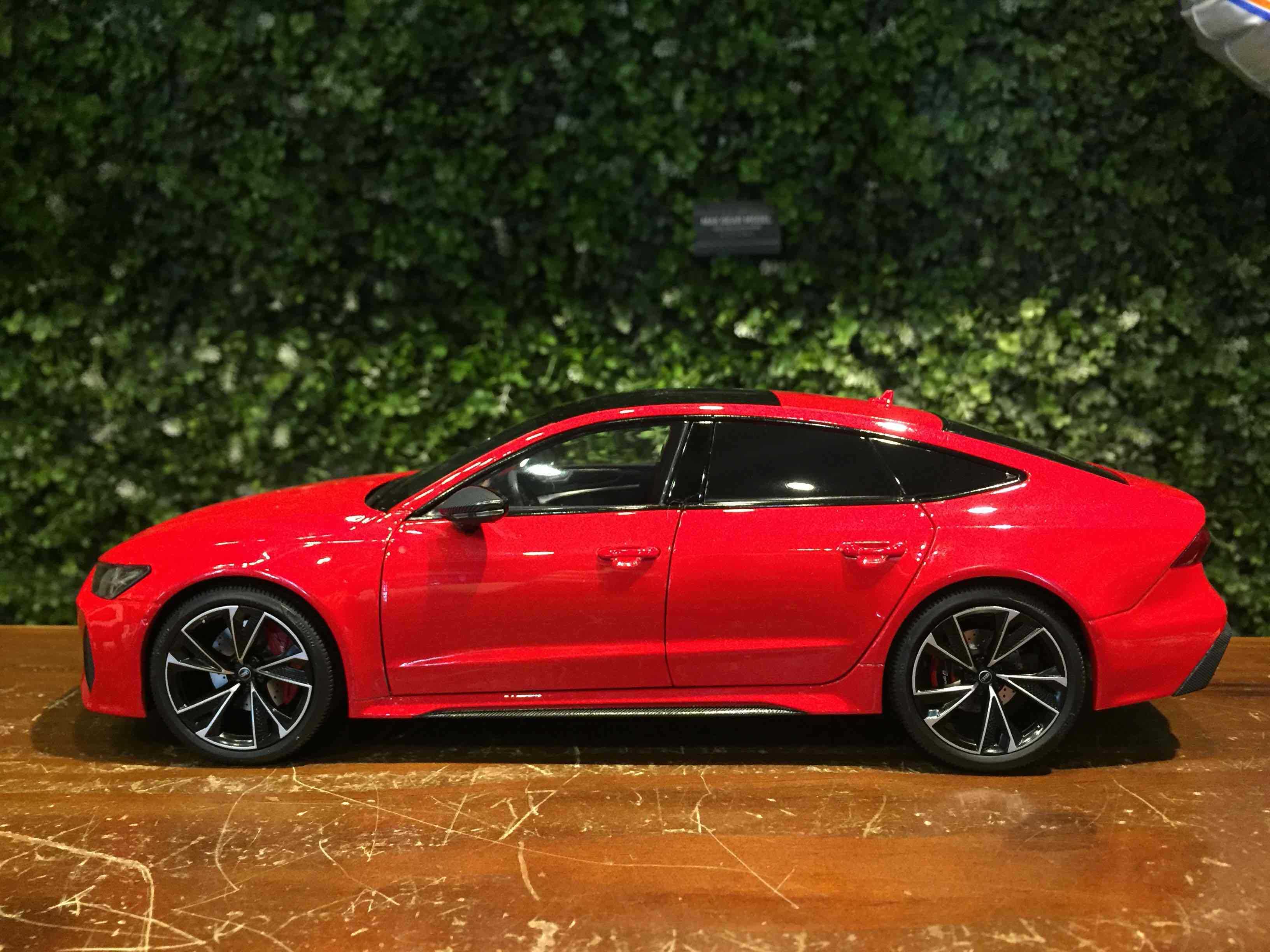 1/18 KiloWorks Audi RS7 Sportback (C8) 2021 Red KF0332【MGM】