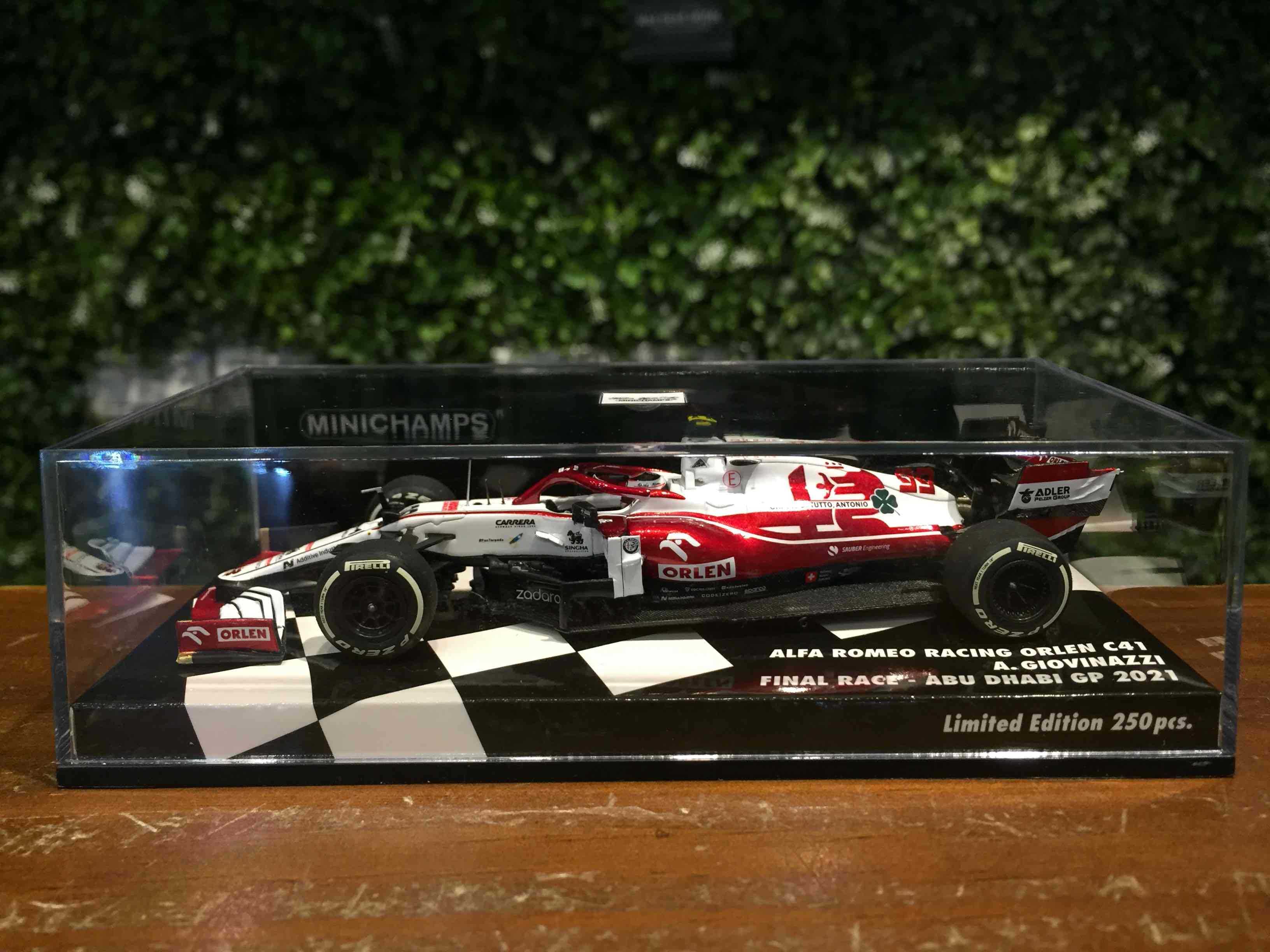 1/43 Minichamps Alfa Romeo C41 A.Giovinazzi 417212399【MGM】