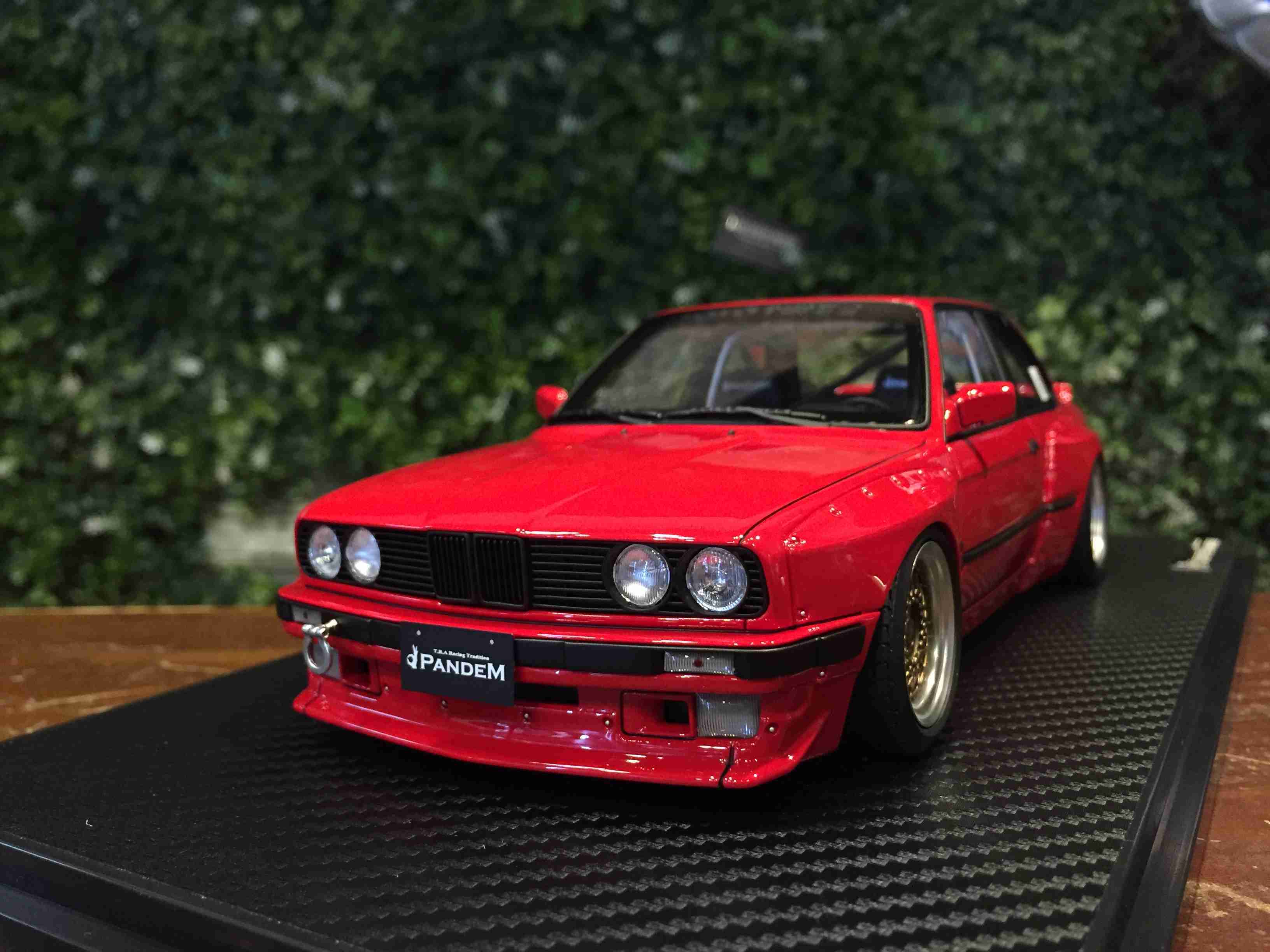 1/18 Ignition PANDEM BMW E30 M3 Red IG3713【MGM】 - Max Gear Model