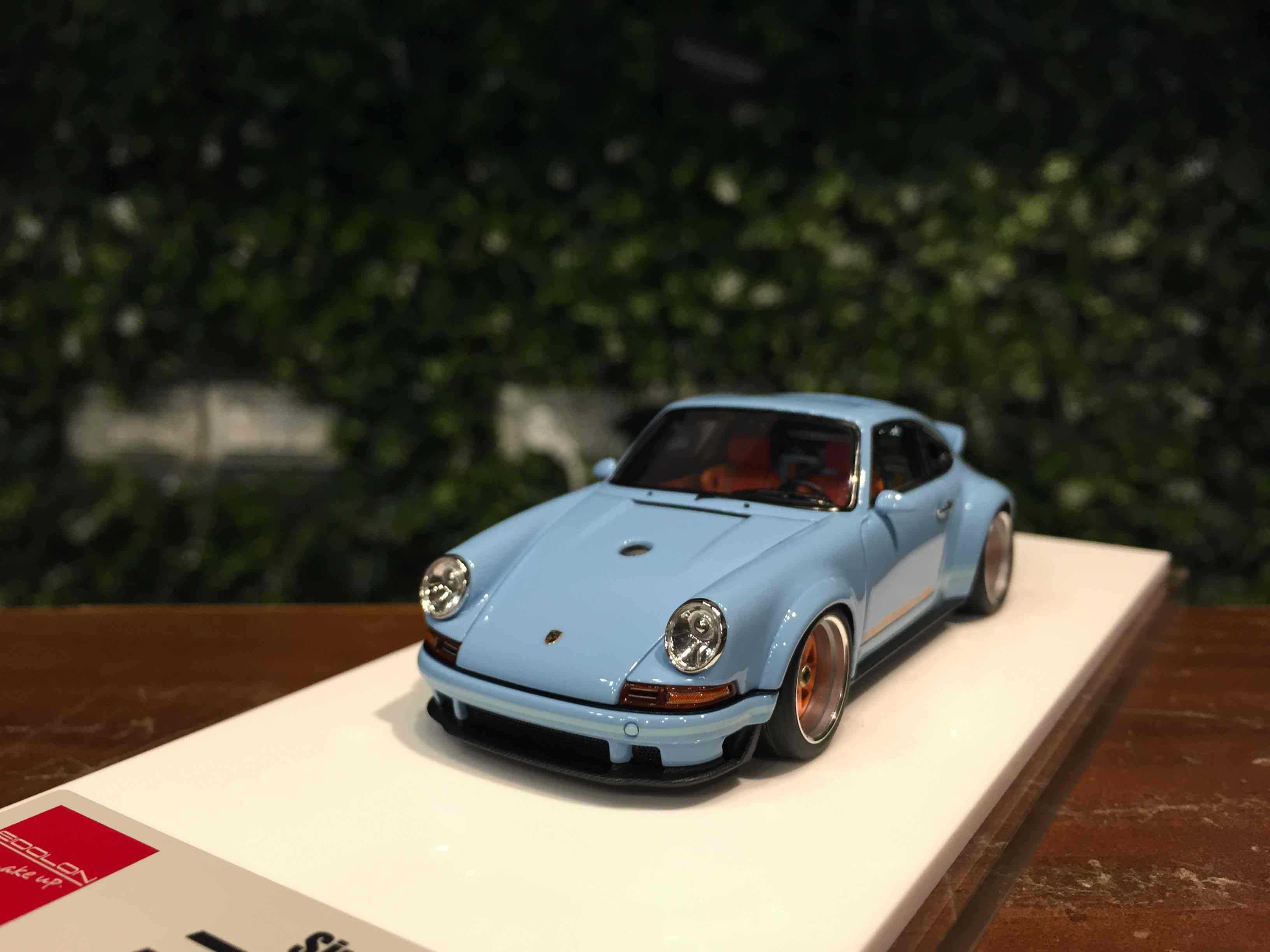 1/43 MakeUp Singer Porsche 911 DLS 2022 GulfBlue EM427L【MGM】