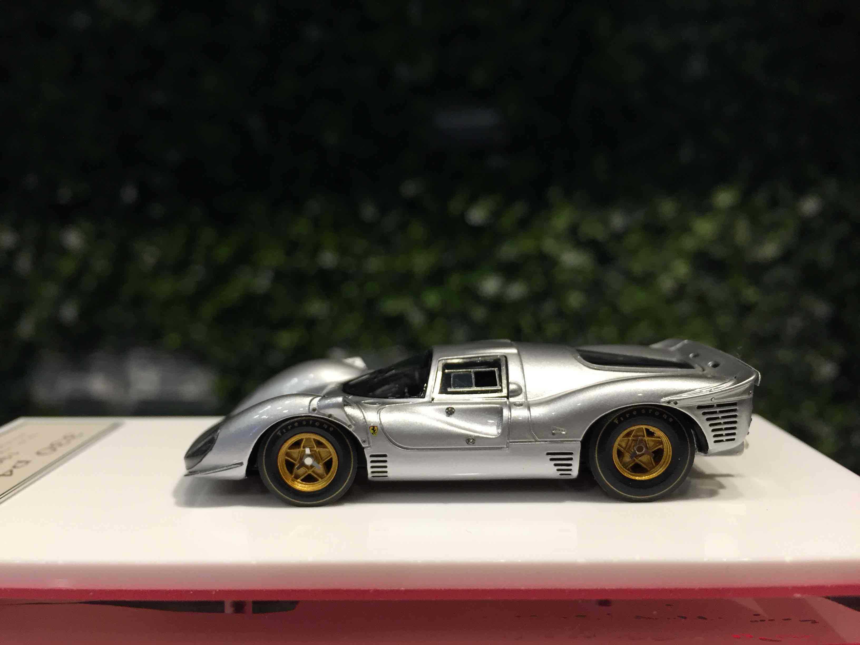 1/64 DMH Ferrari 330 P4 Silver DM64014【MGM】 - Max Gear Model