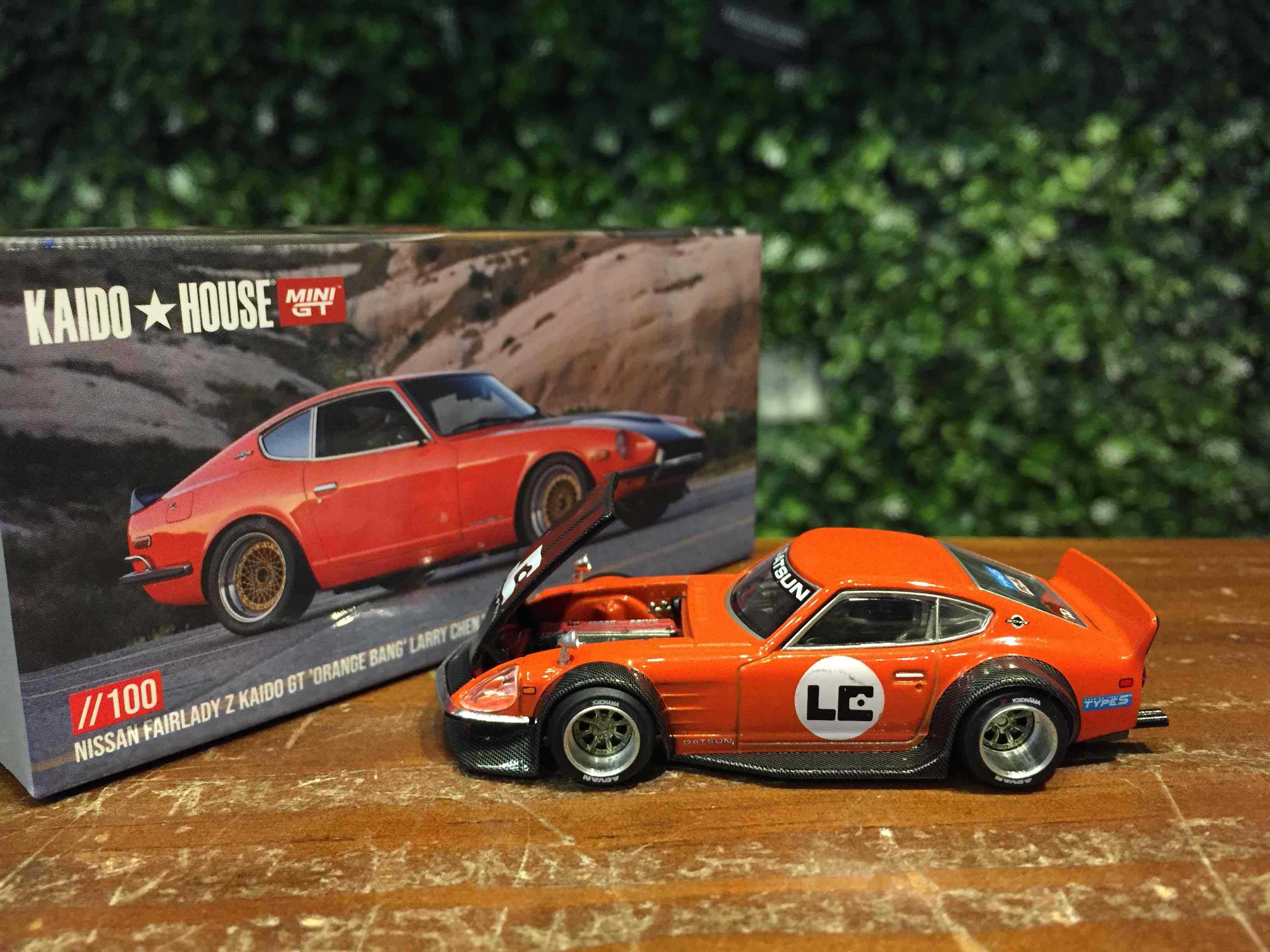 1/64 MiniGT Nissan Fairlady Z Kaido GT Orange KHMG100【MGM】