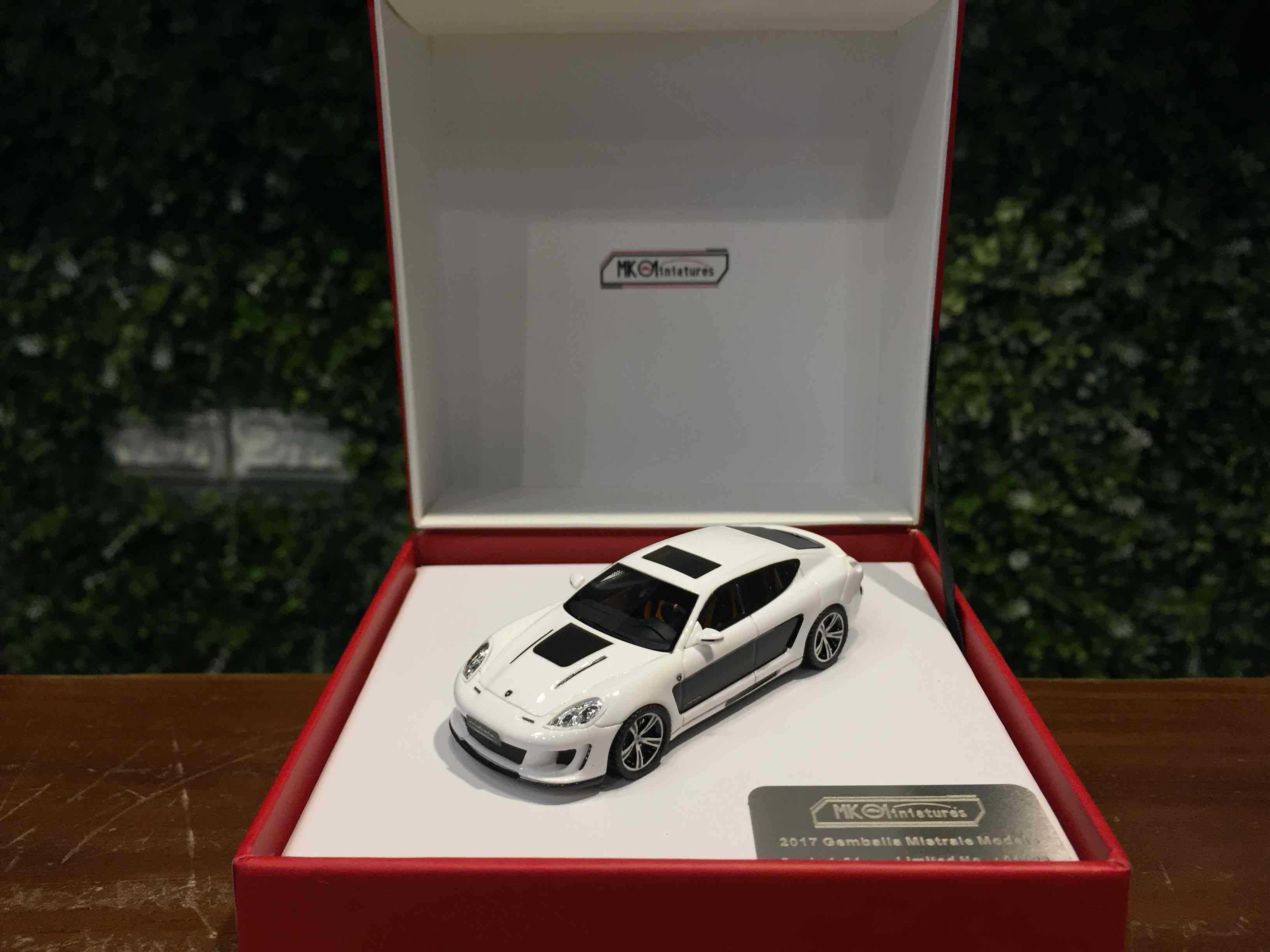 1/64 MK Gemballa Mistrale Porsche Panamera White【MGM】