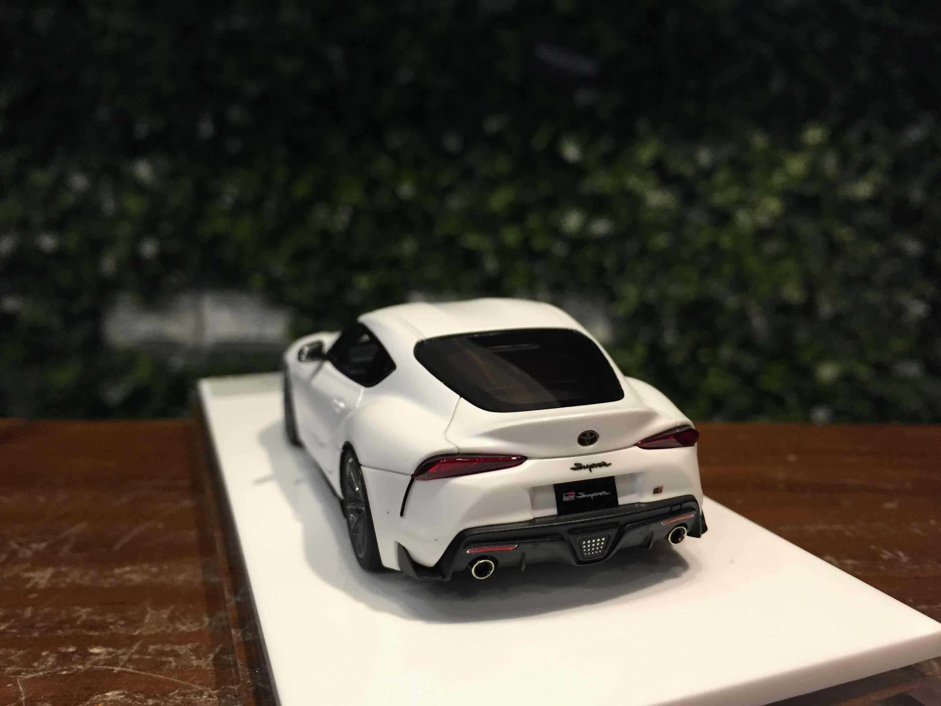 1/43 MakeUp Toyota GR Supra (A91) MatteWhite 2022 EM689【MGM】