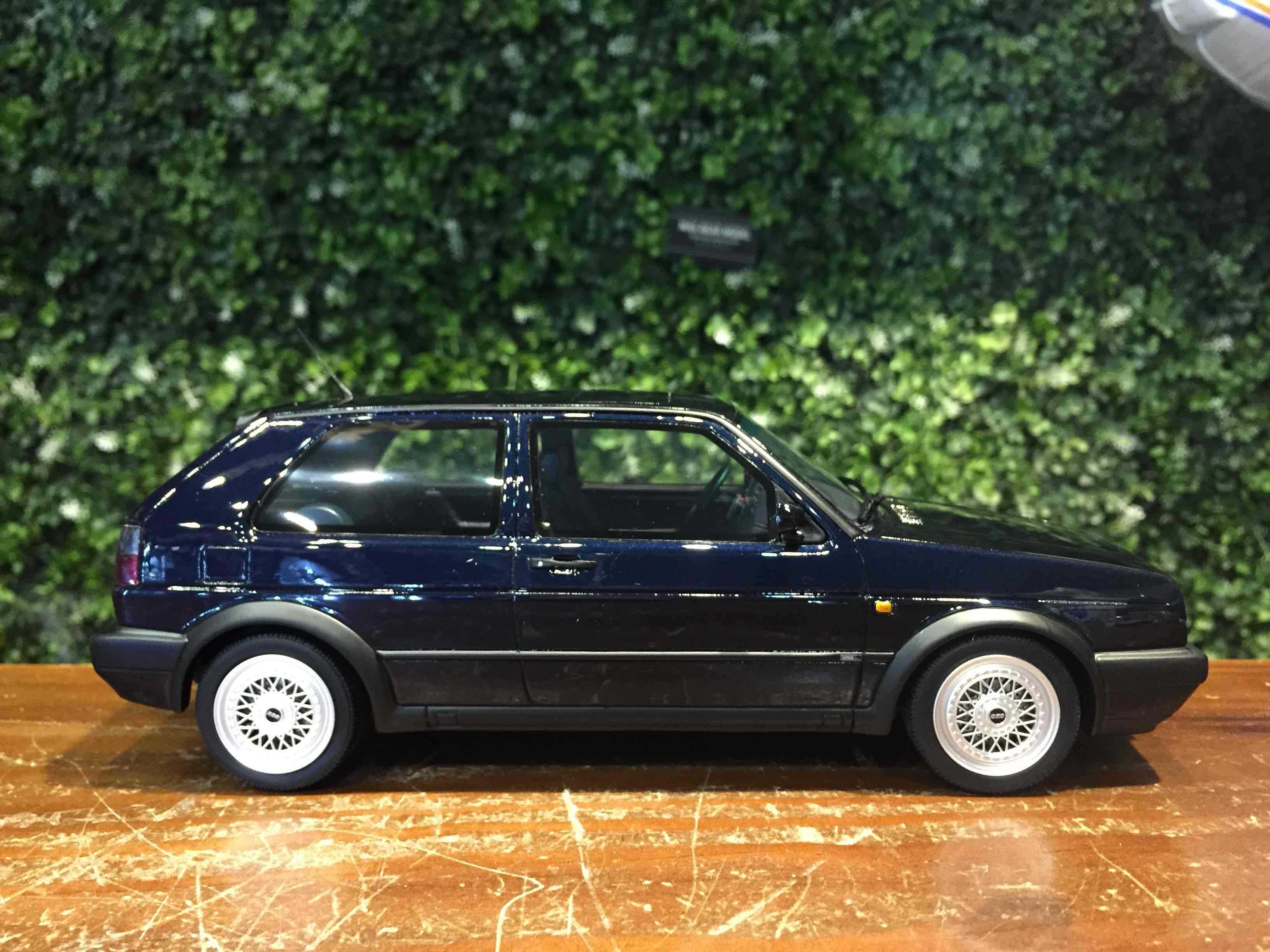 1/18 OTTO Volkswagen VW Golf GTI MK2 Blue OT1030【MGM】