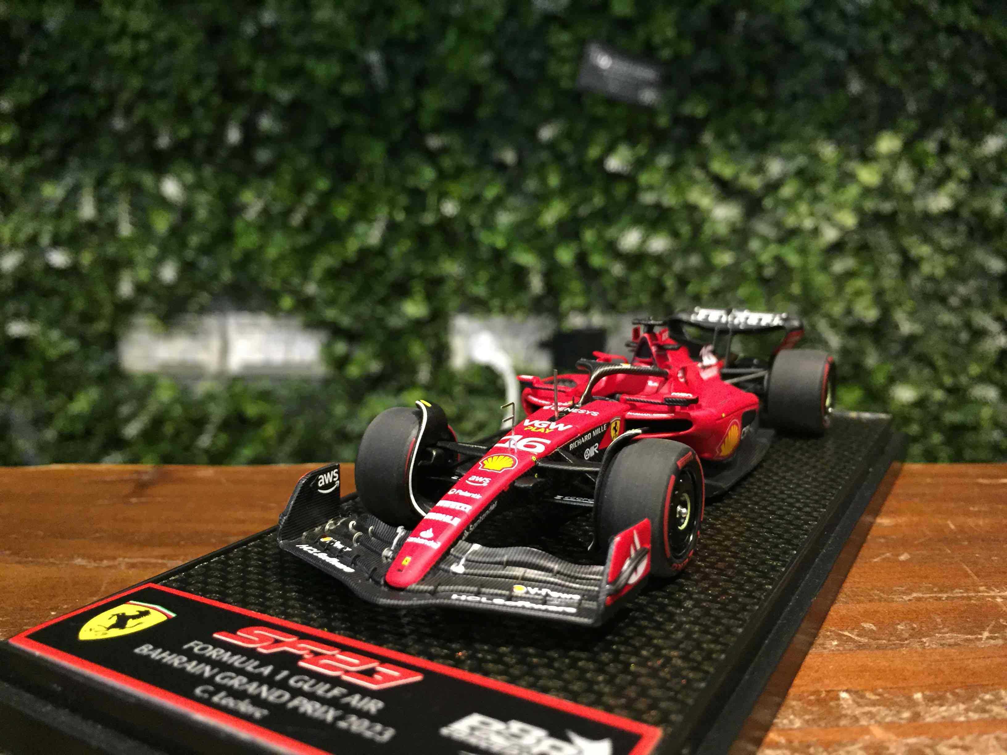 1/43 BBR Ferrari SF23 Charles Leclerc Bahrain BBRC281A【MGM】