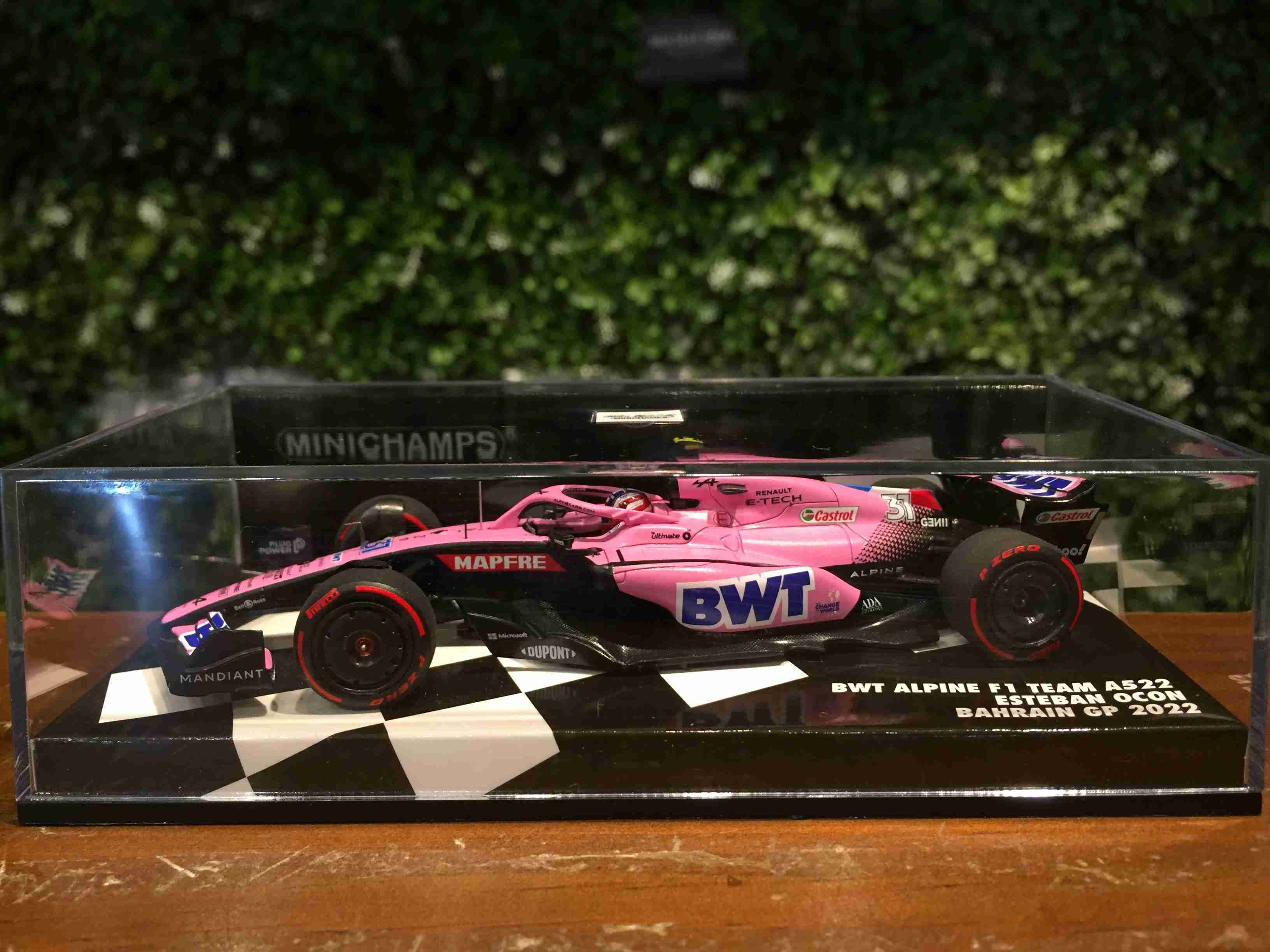 1/43 Minichamps BWT Alpine A522 Esteban Ocon 417220131【MGM】