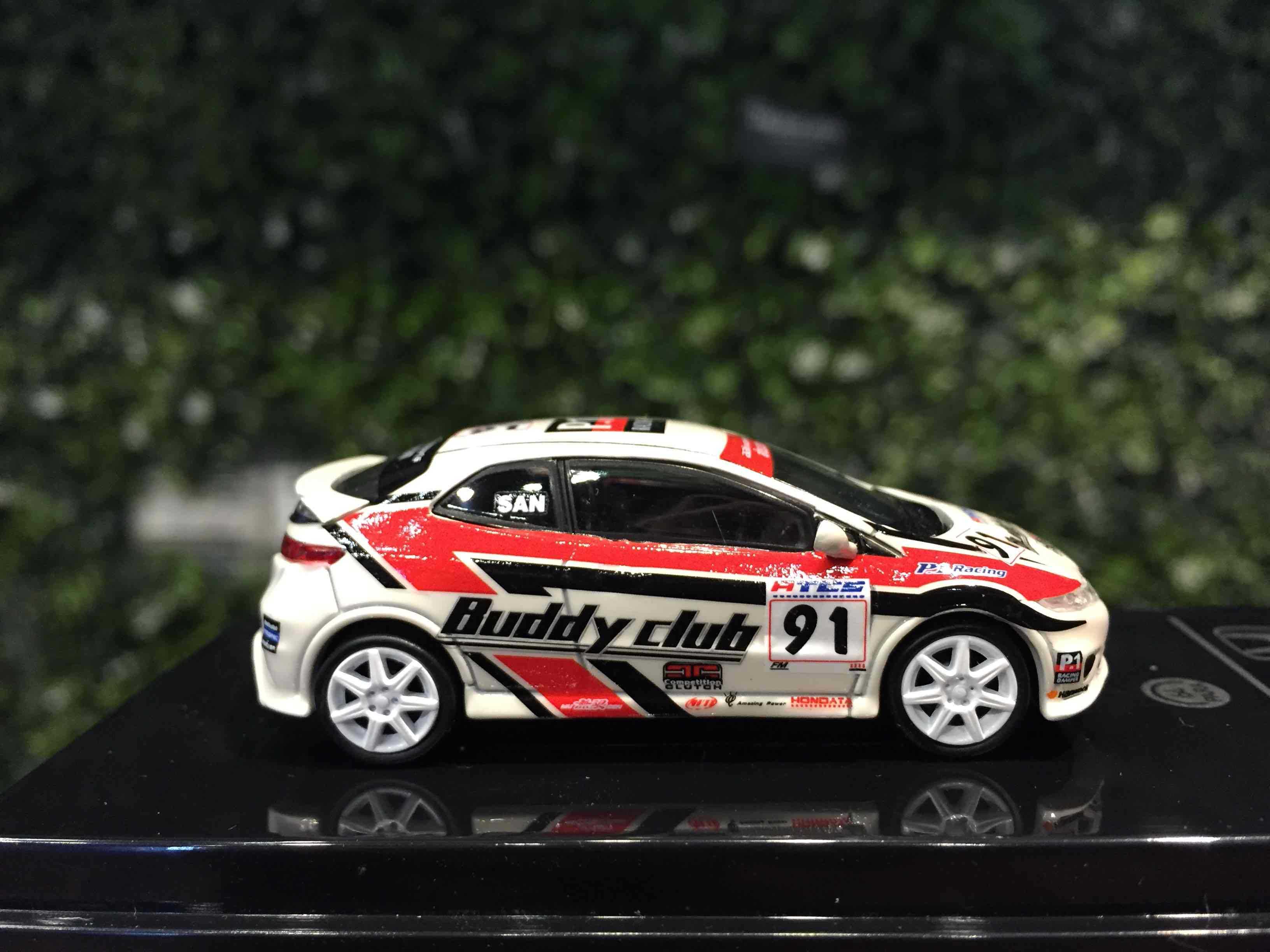 1/64 Paragon Honda Civic Type R (FN2) BuddyClub PA65399【MGM】