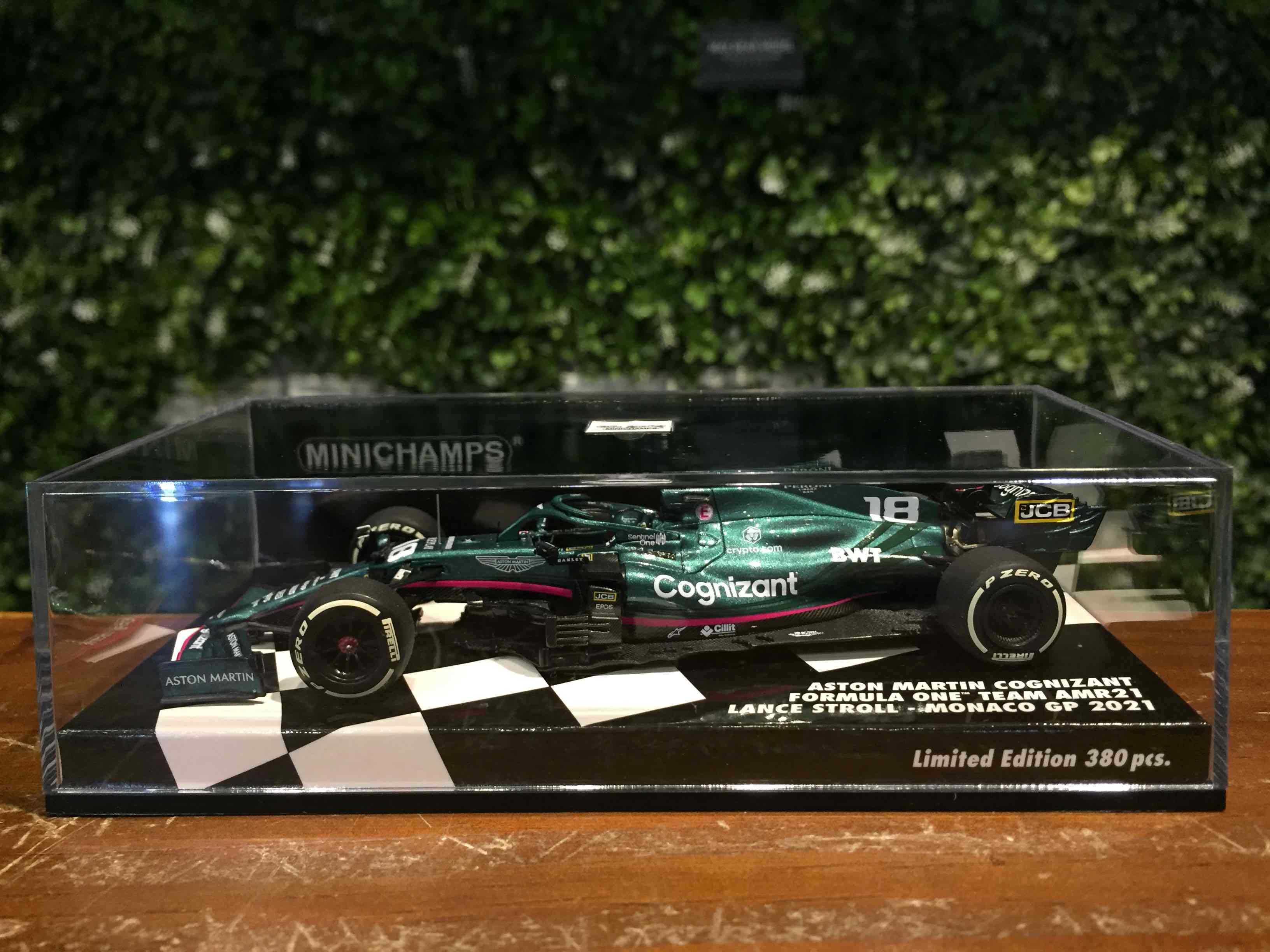 1/43 Minichamps AstonMartin AMR21 LanceStroll 417210618【MGM】