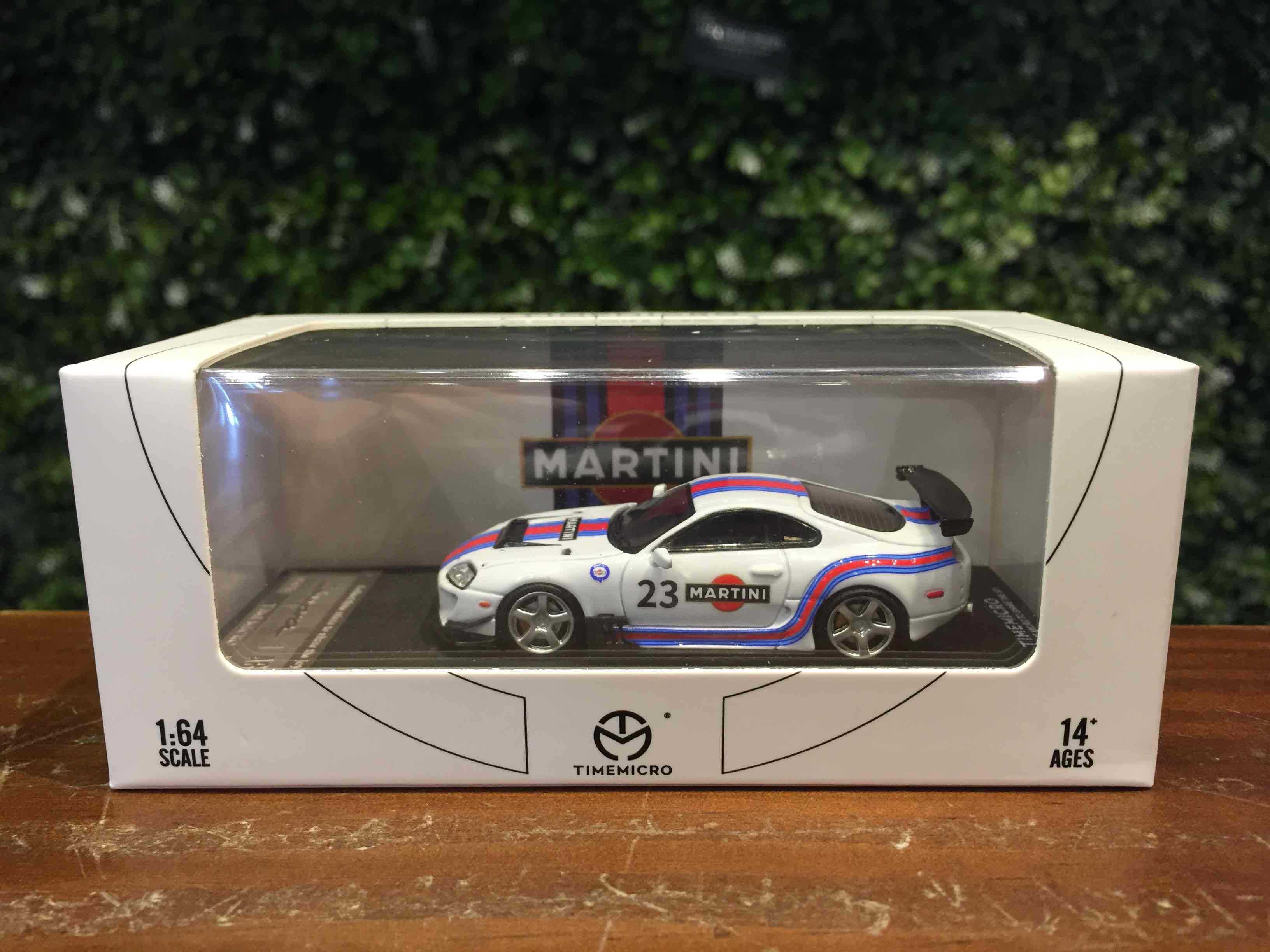 1/64 TimeModel Toyota Supra (A80) Martini TM644424【MGM】