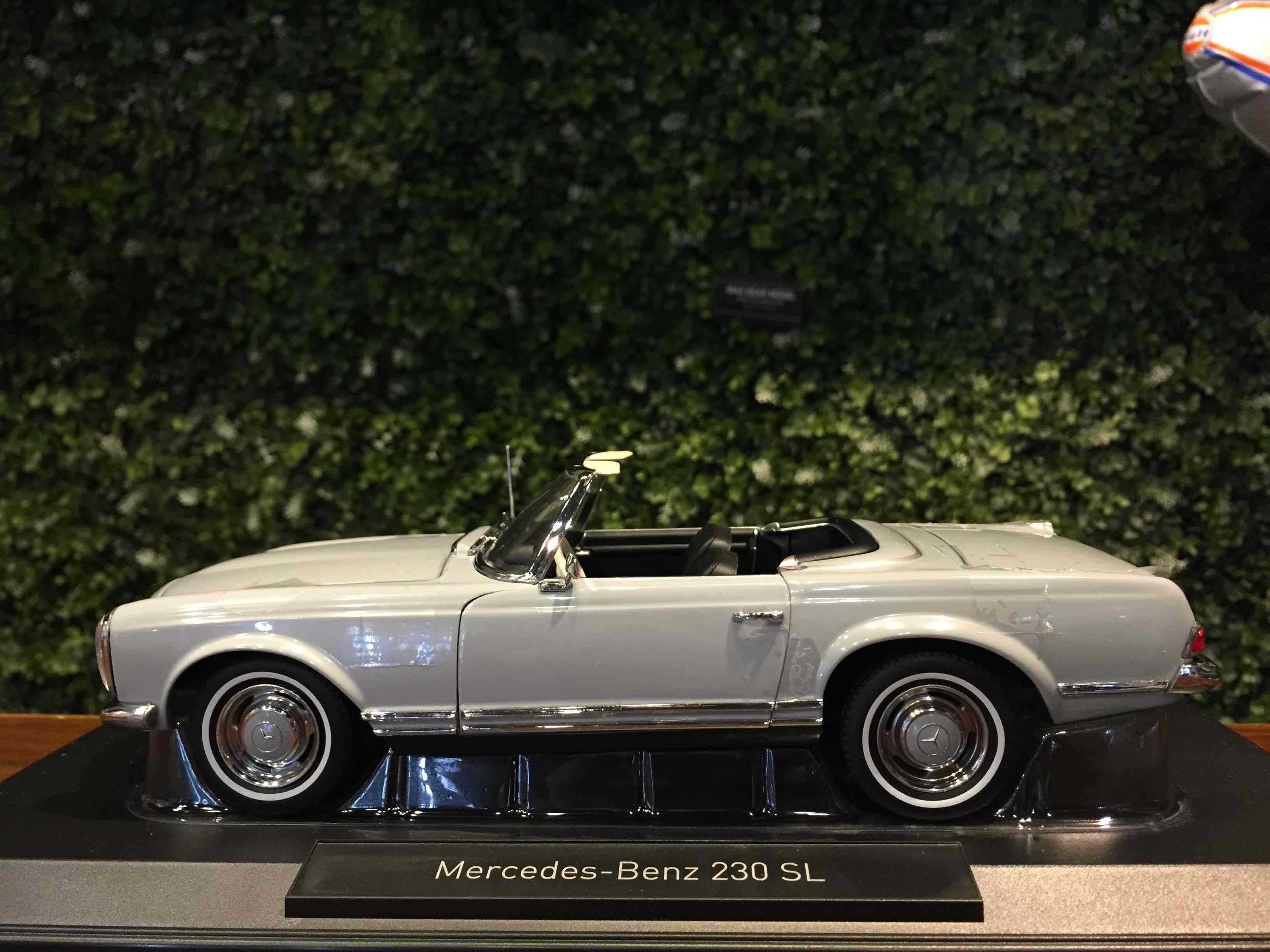 1/18 Norev Mercedes-Benz 230 SL 1963 Grey 183990【MGM】