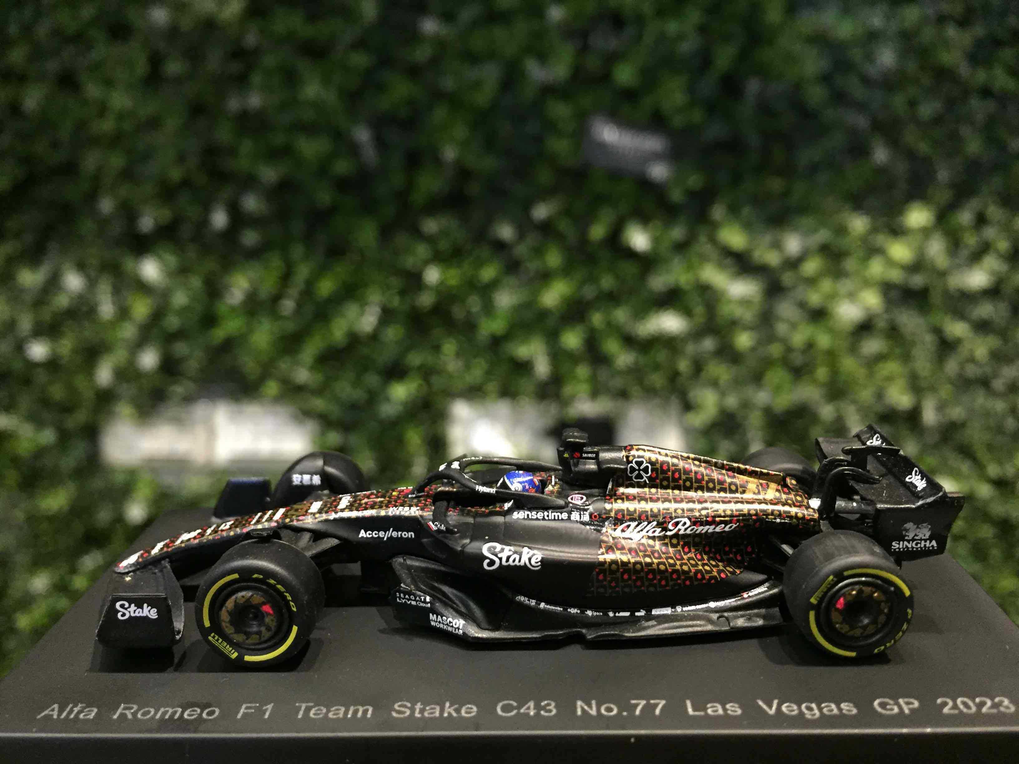 1/64 Spark Alfa Romeo C43 Valtteri Bottas 2023 Y358【MGM】