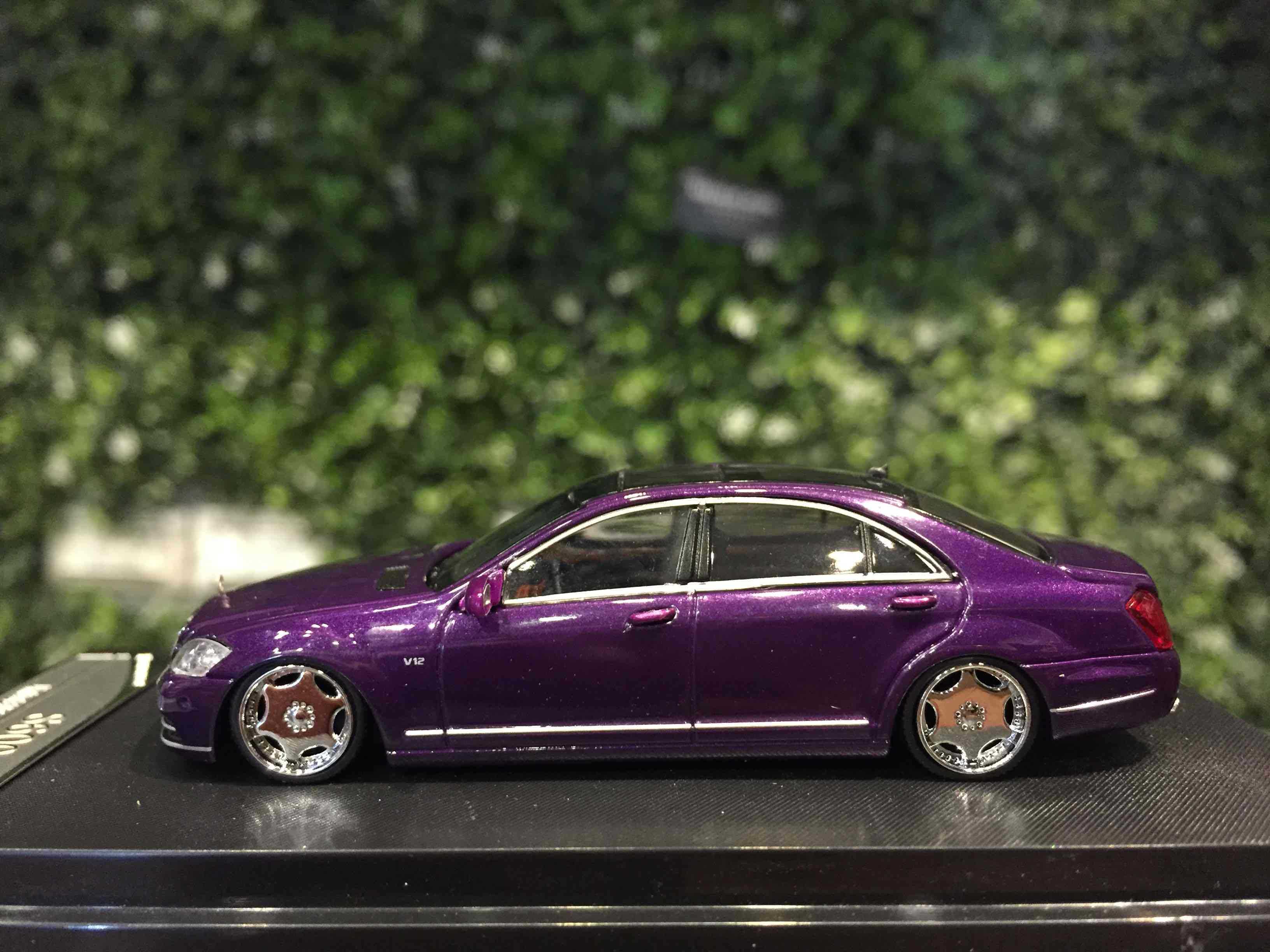 1/64 StreetWeapon Mercedes-Benz S-Class (W221) Purple【MGM】