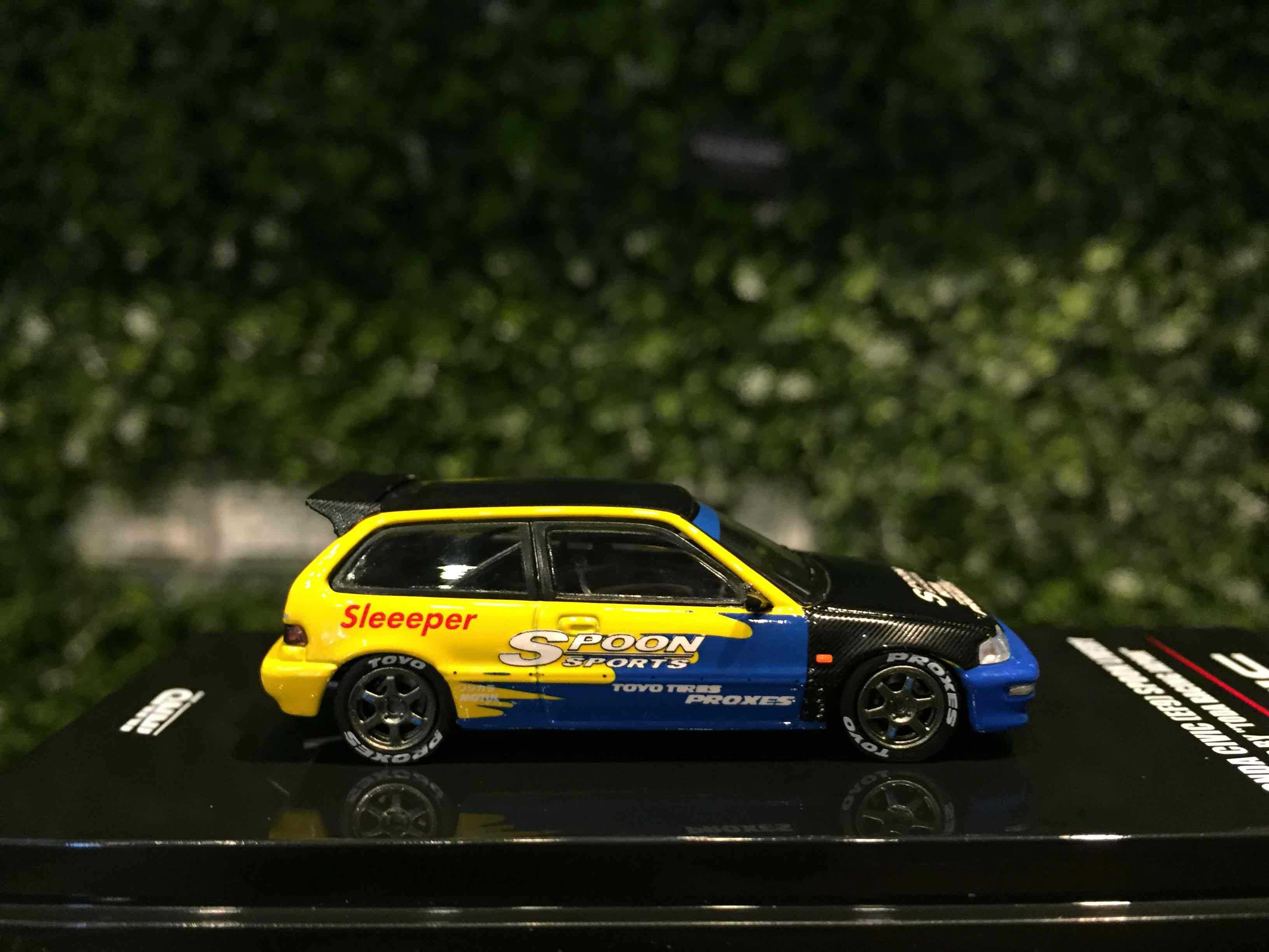 1/64 Inno Honda Civic (EF9) Spoon Racing IN64EF9SPTR【MGM】