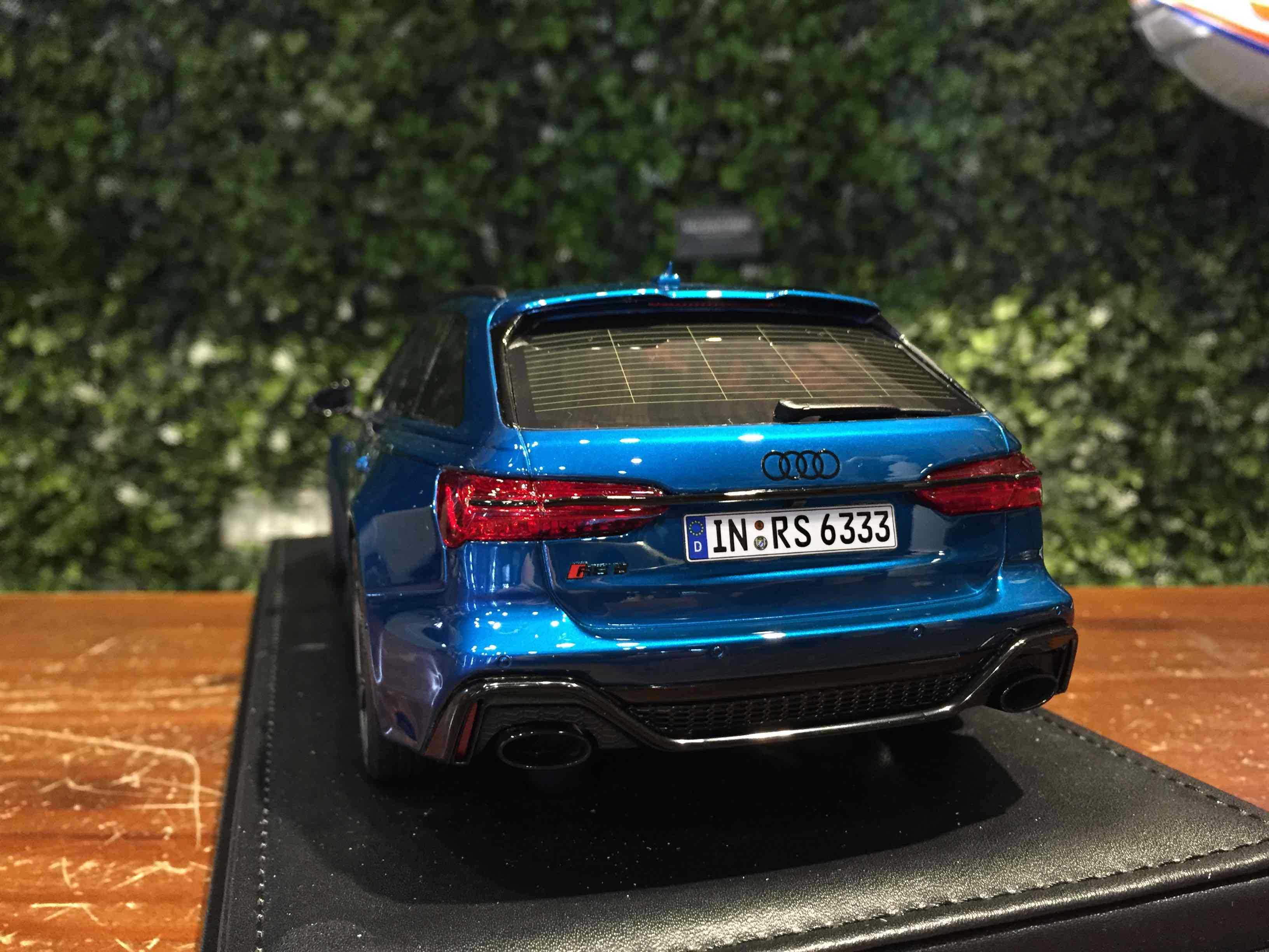 1/18 Motorhelix Audi RS6 Avant (C8) Blue Metallic【MGM】