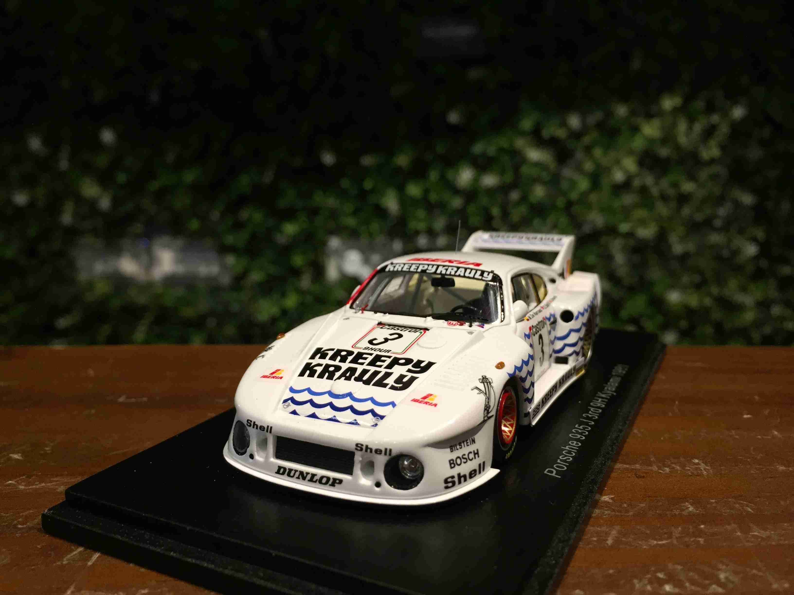 1/43 Spark Porsche 935 J 3rd Kyalami 1981 S4754【MGM】