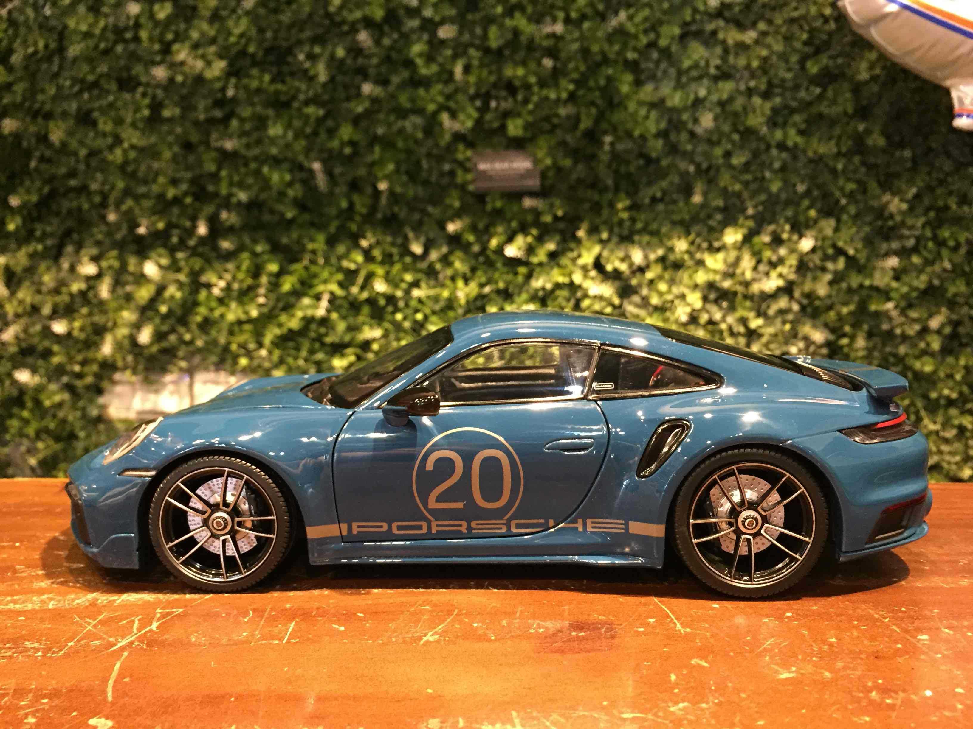 1/18 Minichamps Porsche 911 (992) Turbo S 113069073【MGM】