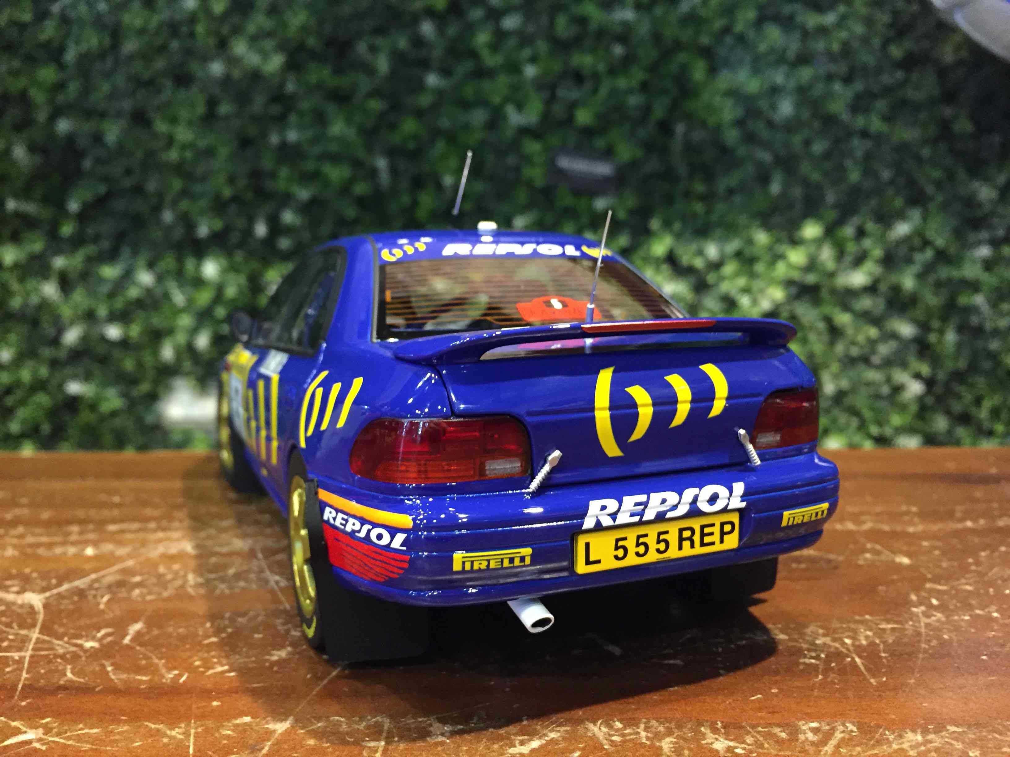 1/18 Kyosho Subaru Impreza 1995 Monte Carlo #5 08962B【MGM】