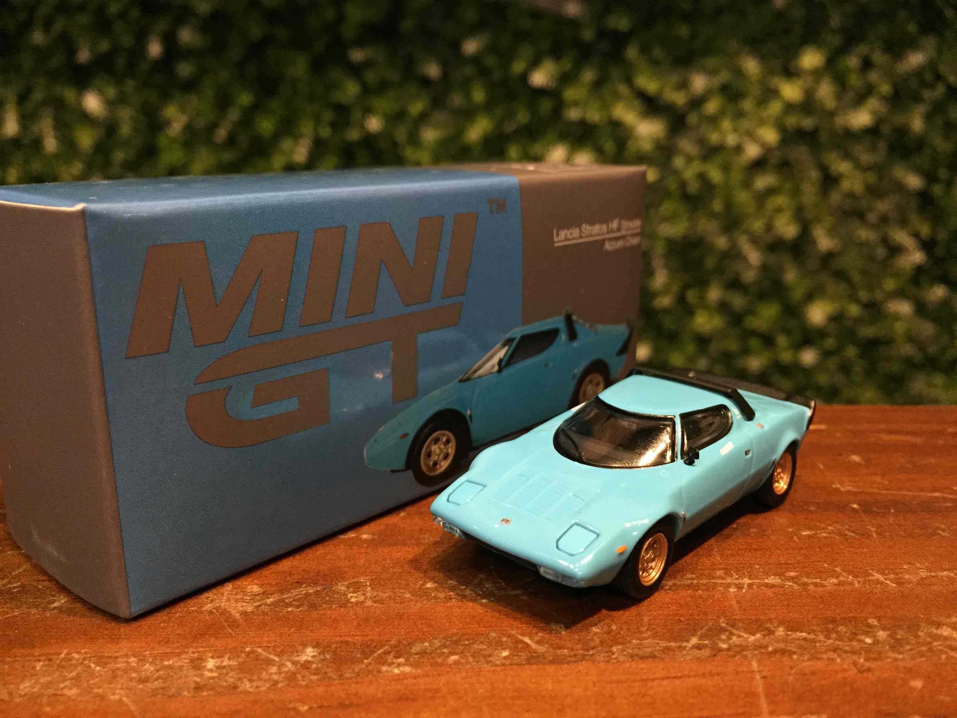 1/64 MiniGT Lancia Stratos HF Stradale Azzuro MGT00624L【MGM】