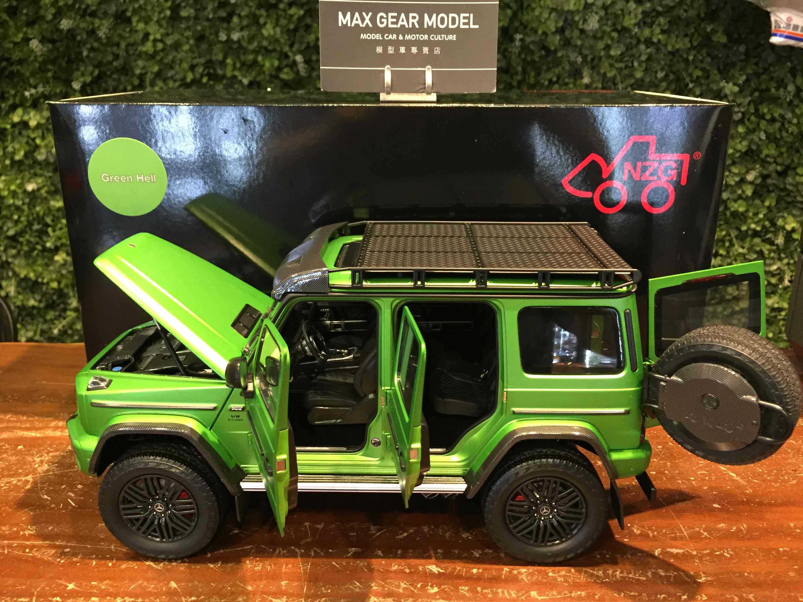 1/18 NZG Mercedes-AMG G63 (W464) Green Hell 1075/1031【MGM】