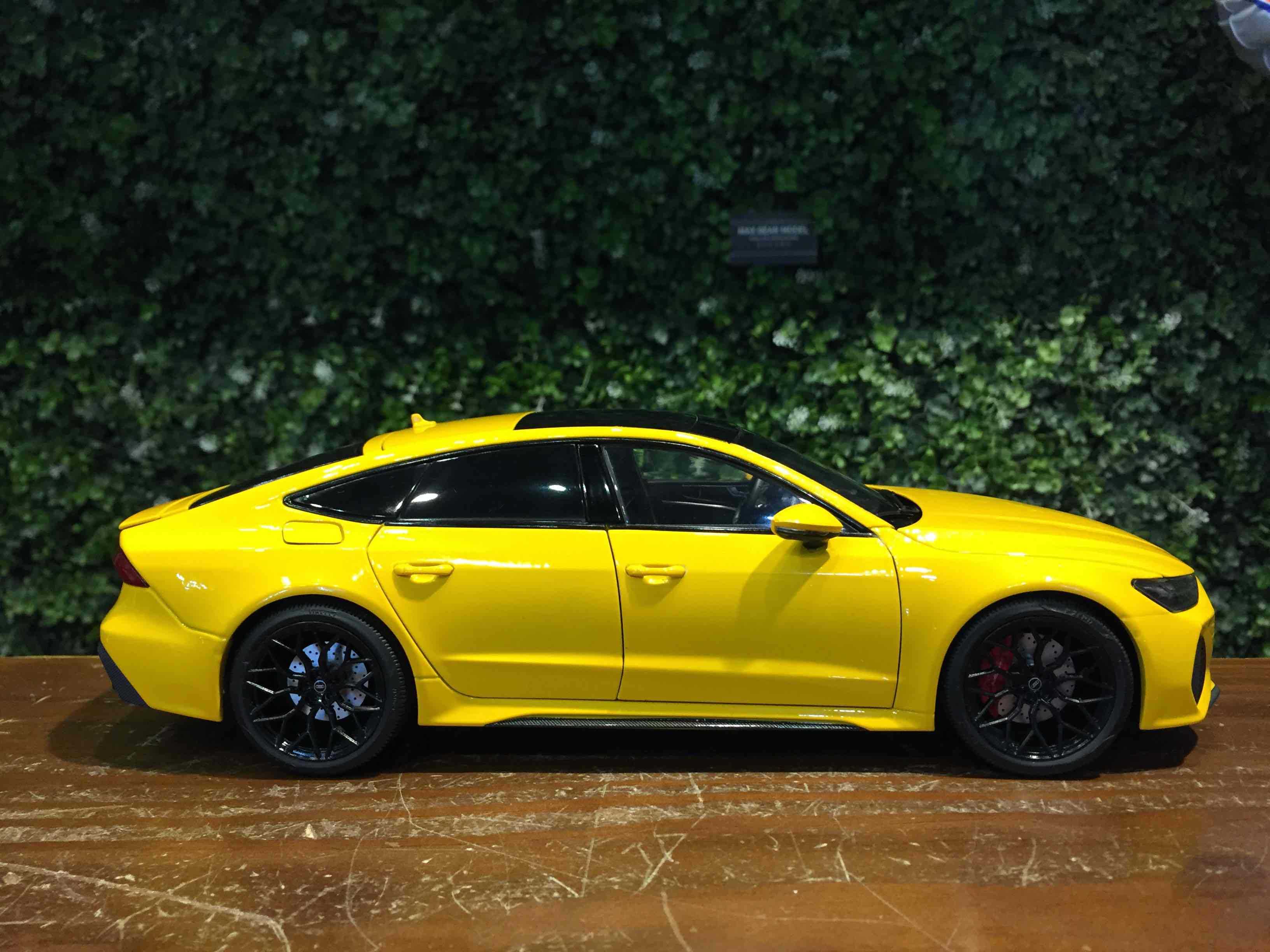 1/18 KengFai Audi RS7 Sportback (C8) 2021 Yellow【MGM】