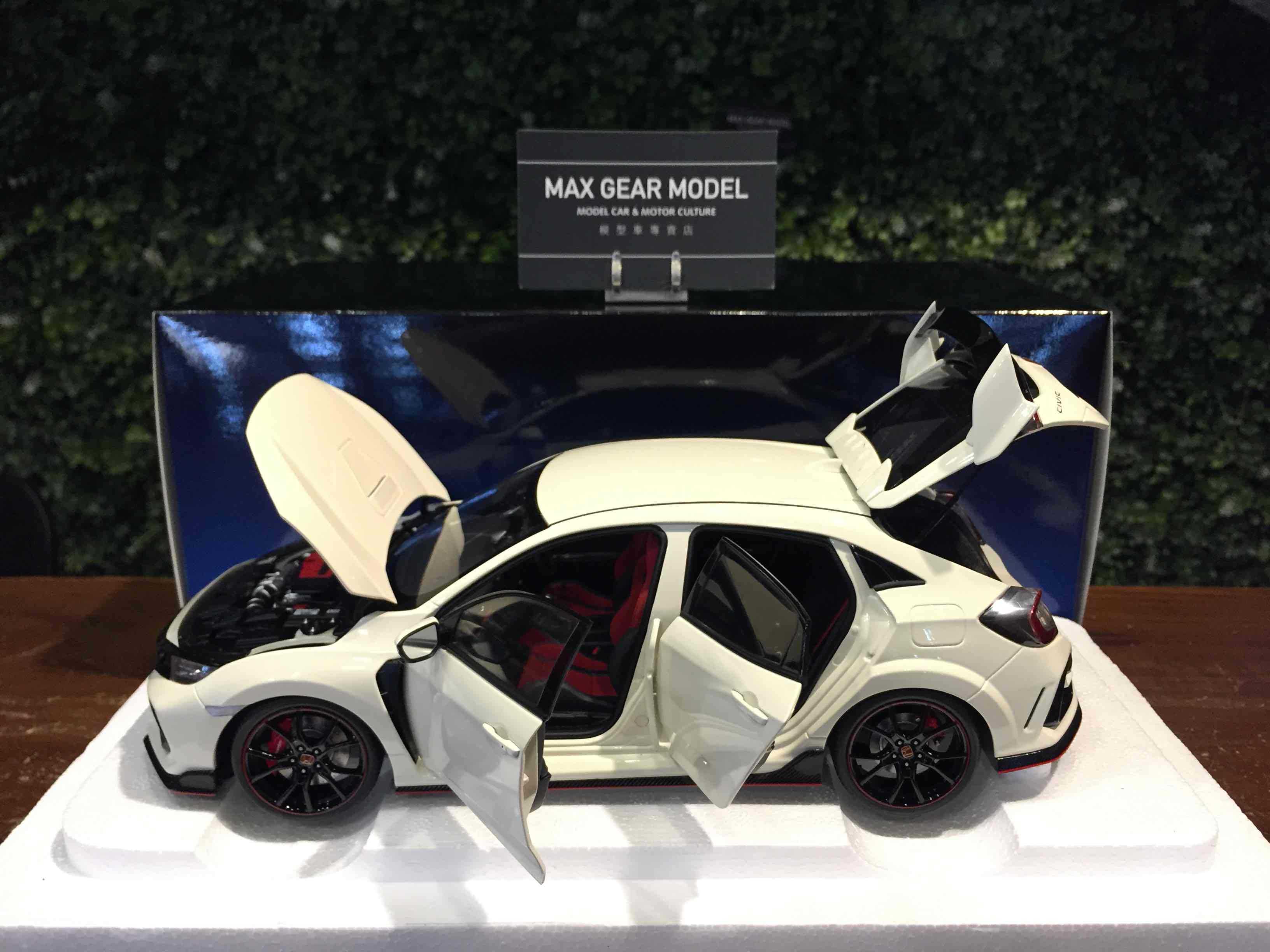 1/18 AUTOart Honda Civic Type R (FK8) 2021 White 73220【MGM】