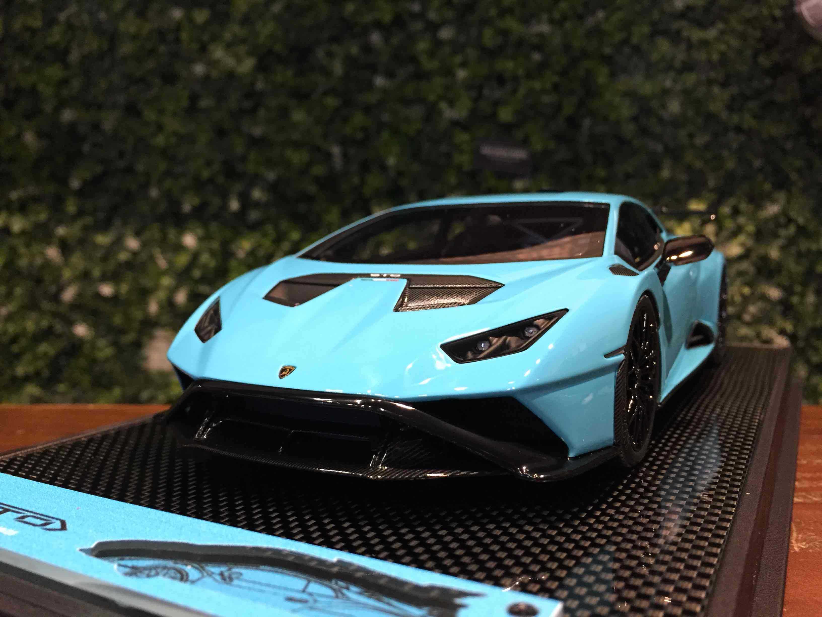 1/18 IVY Lamborghini Huracan STO Blue IV1804BU【MGM】