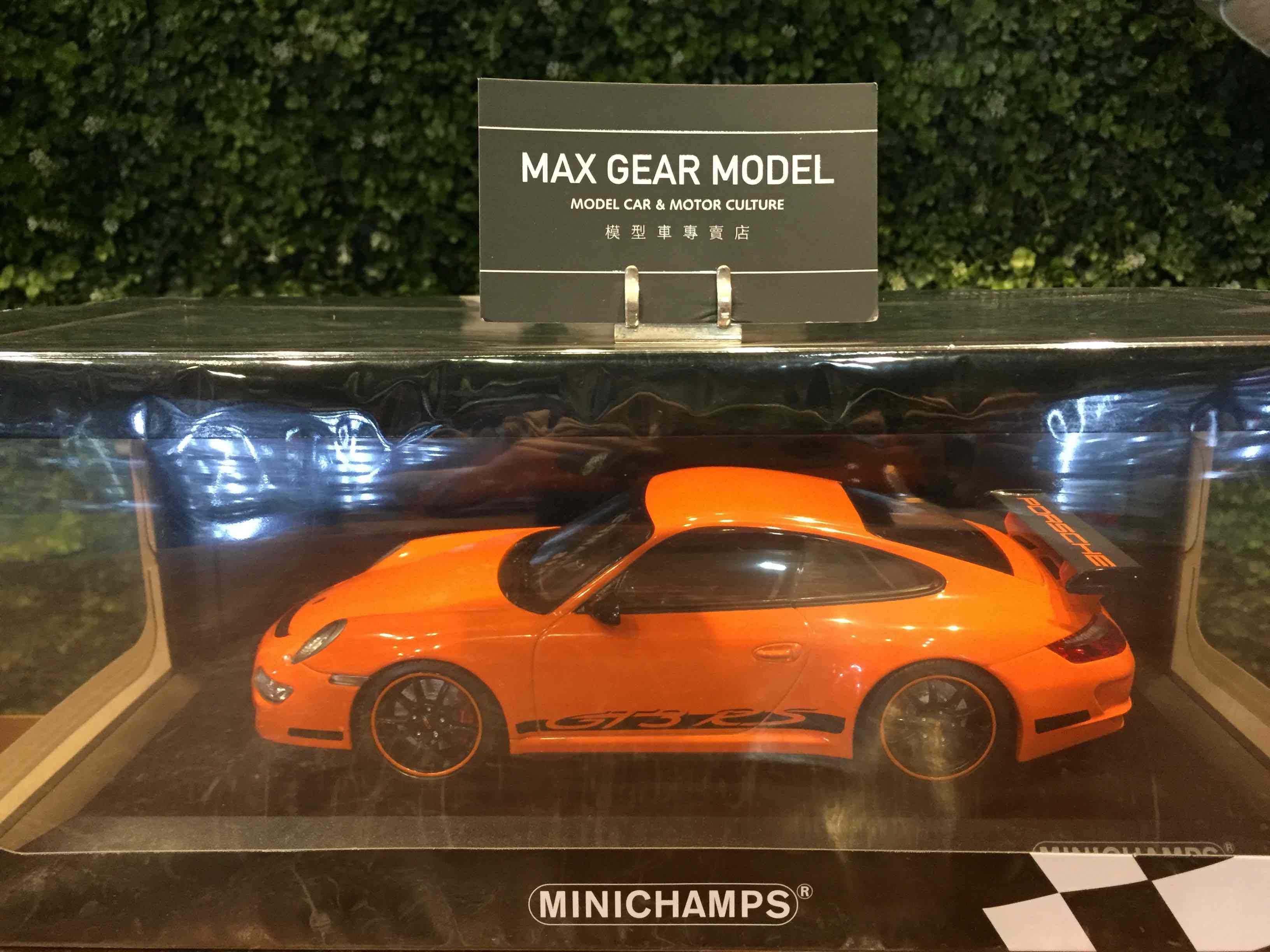 1/18 Minichamps Porsche 911 (997) GT3 RS 2007 155062122【MGM】