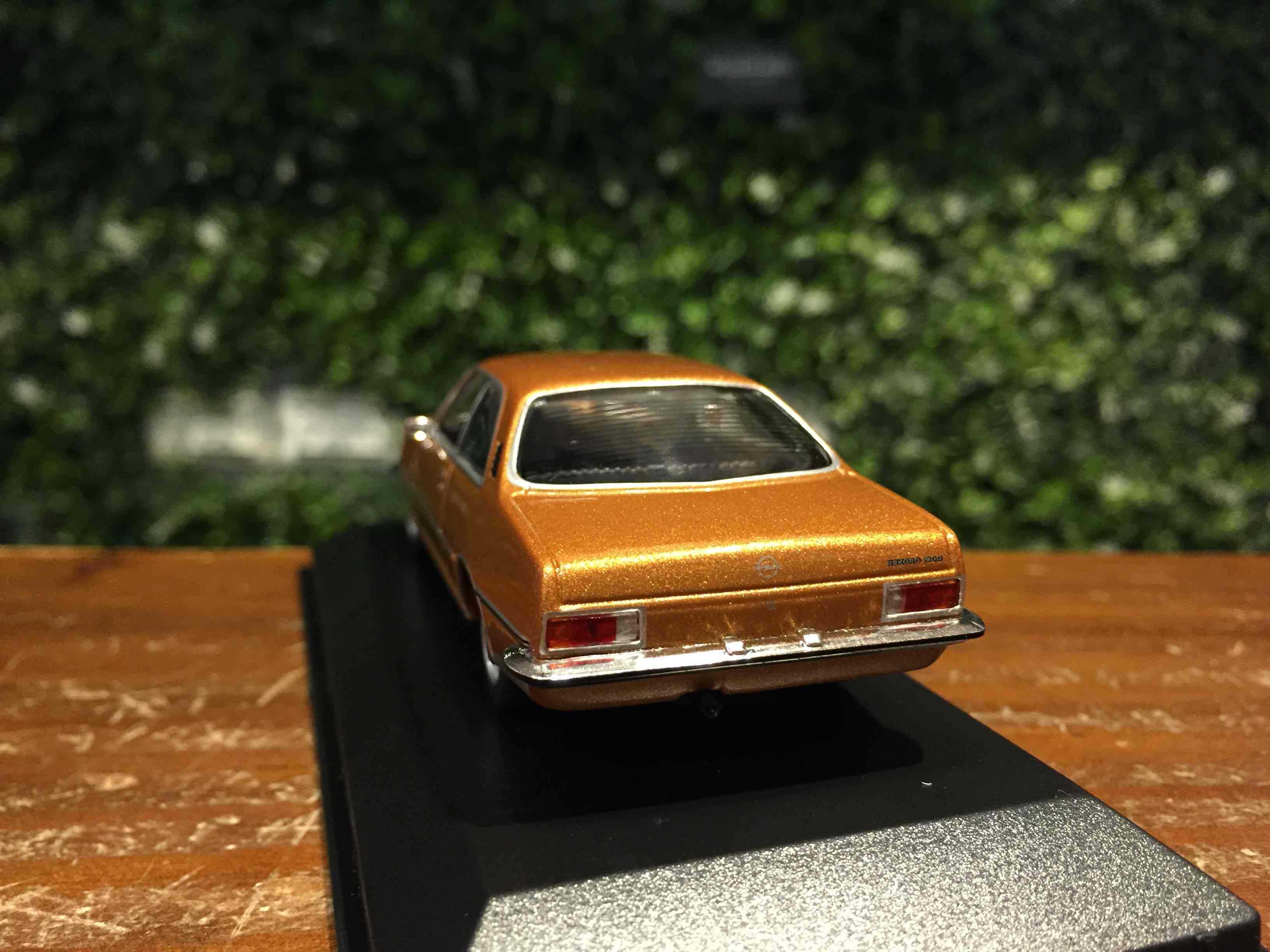 1/43 Minichamps Opel Rekord D Coupe 1975 Gold 940044020【MGM】